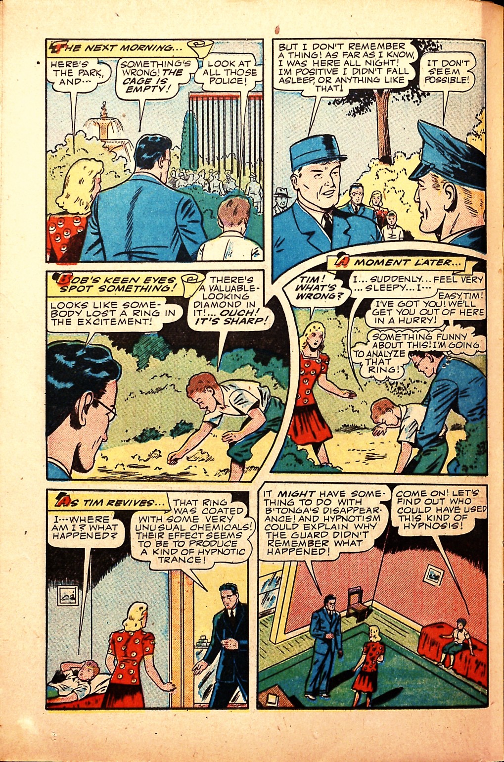 Black Terror, page 32. Black Terror. Public domain in the United States. Intended scans: Digital Comic Museum and Comic Book Plus. https://digitalcomicmuseum.com/