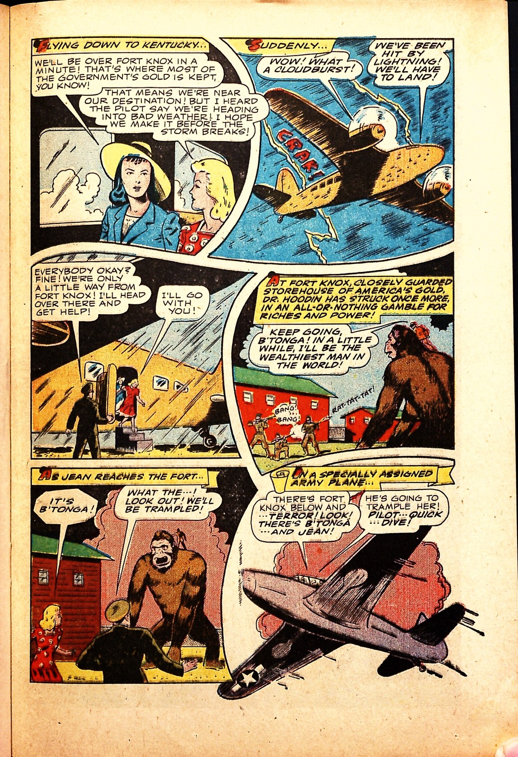 Black Terror, page 35. Black Terror. Public domain in the United States. Intended scans: Digital Comic Museum and Comic Book Plus. https://digitalcomicmuseum.com/