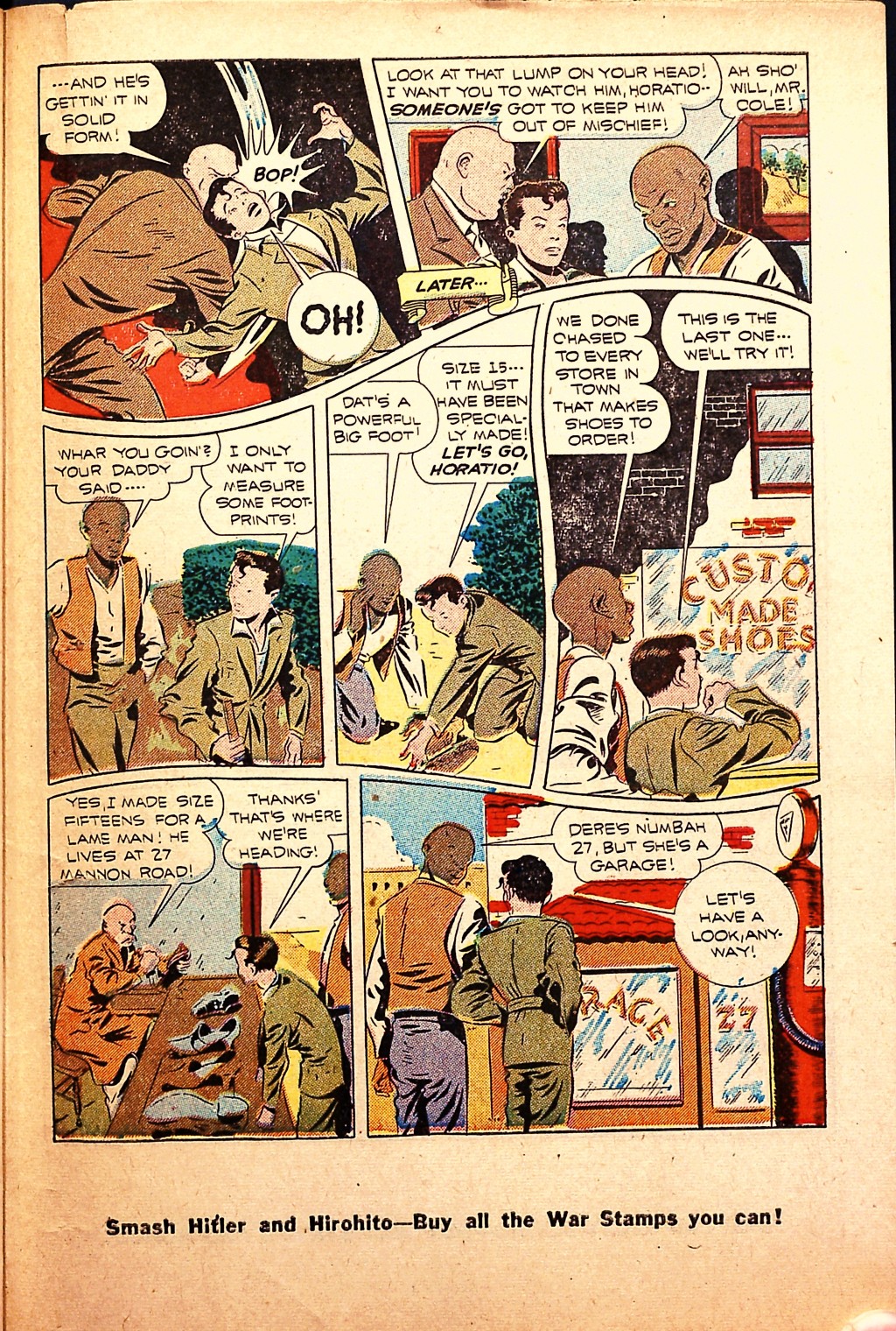Black Terror, page 43. Black Terror. Public domain in the United States. Intended scans: Digital Comic Museum and Comic Book Plus. https://digitalcomicmuseum.com/
