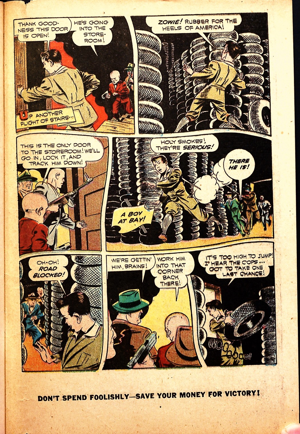 Black Terror, page 47. Black Terror. Public domain in the United States. Intended scans: Digital Comic Museum and Comic Book Plus. https://digitalcomicmuseum.com/