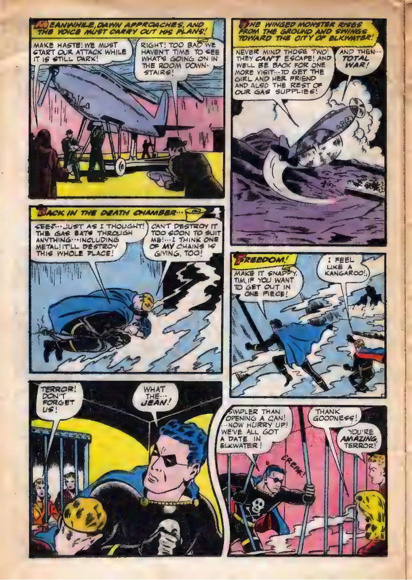 Black Terror, page 12. Black Terror. Public domain in the United States. Intended scans: Digital Comic Museum and Comic Book Plus. https://digitalcomicmuseum.com/