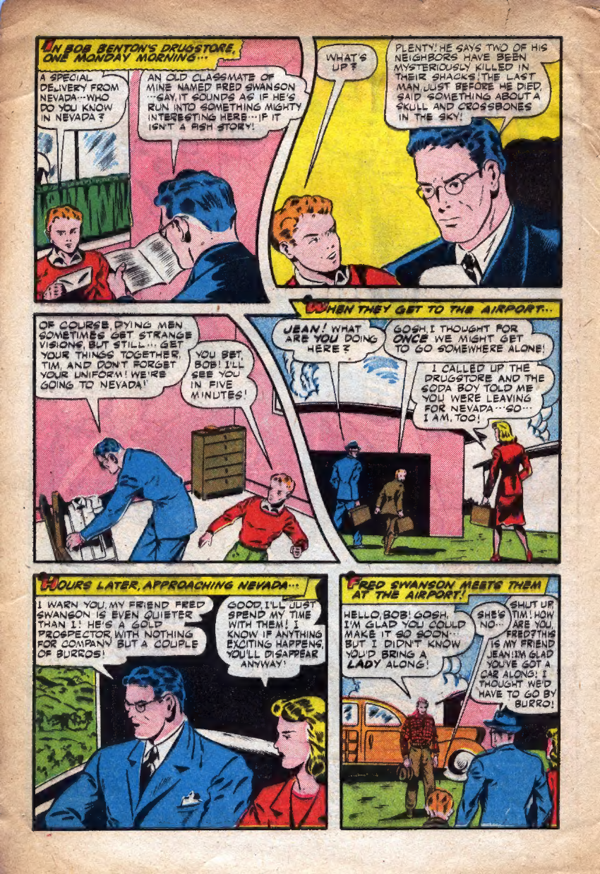 Black Terror, page 4. Black Terror. Public domain in the United States. Intended scans: Digital Comic Museum and Comic Book Plus. https://digitalcomicmuseum.com/