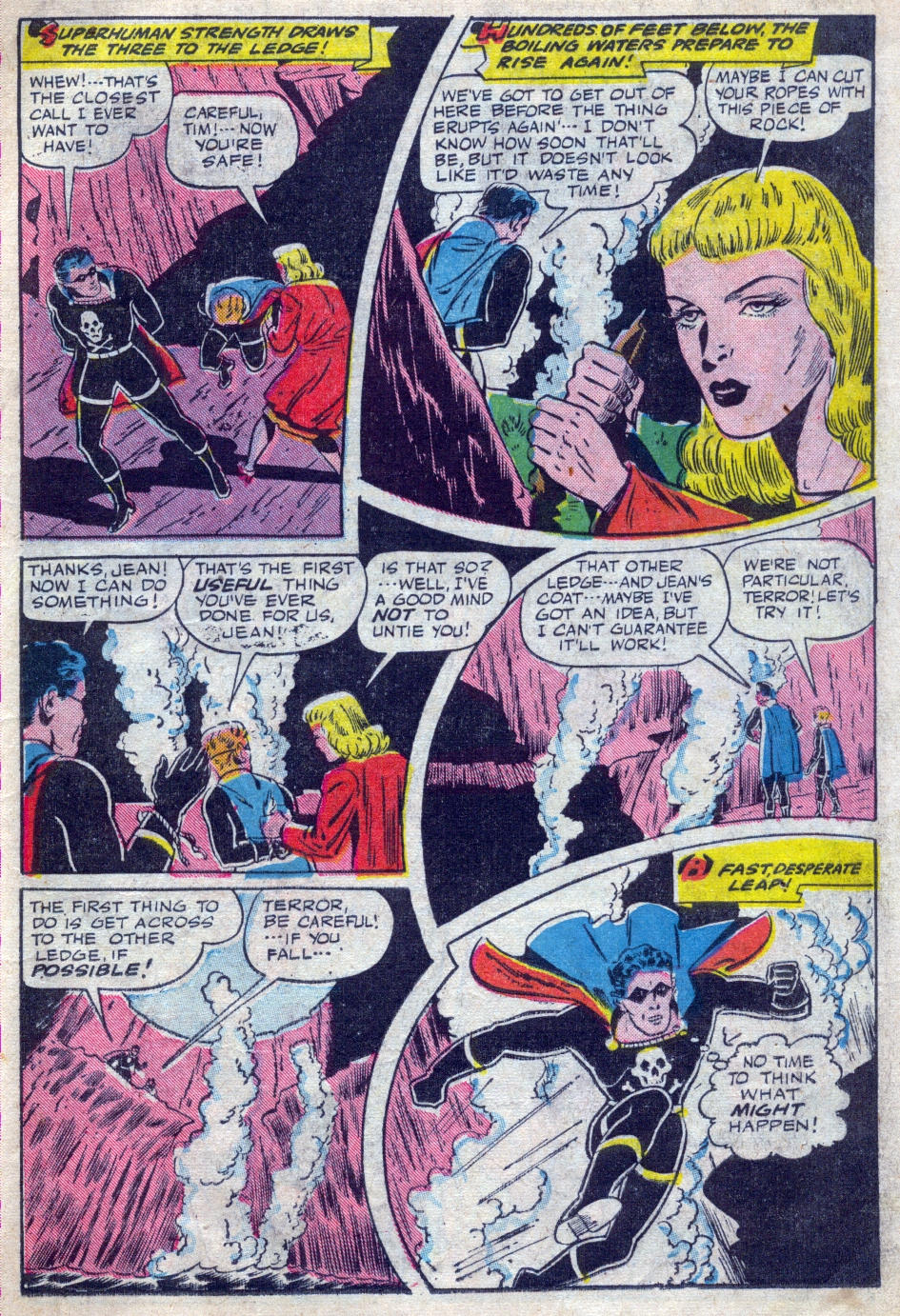 Black Terror, page 11. Black Terror. Public domain in the United States. Intended scans: Digital Comic Museum and Comic Book Plus. https://digitalcomicmuseum.com/