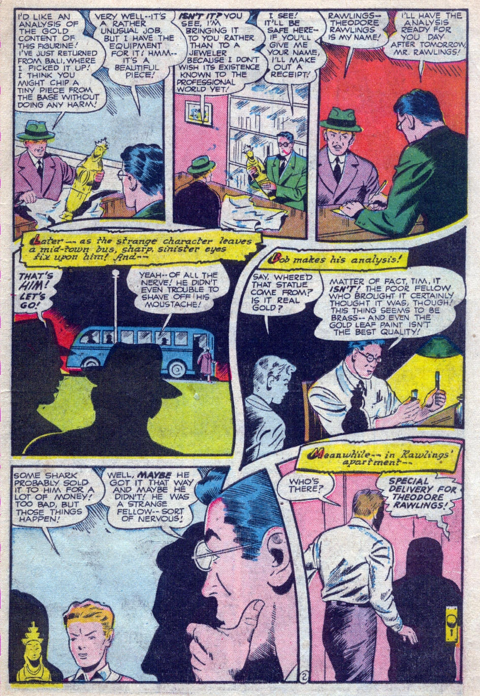 Black Terror, page 15. Black Terror. Public domain in the United States. Intended scans: Digital Comic Museum and Comic Book Plus. https://digitalcomicmuseum.com/