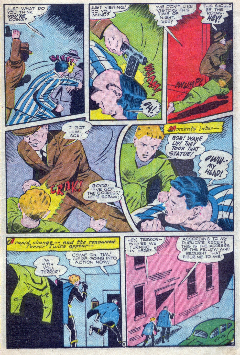 Black Terror, page 17. Black Terror. Public domain in the United States. Intended scans: Digital Comic Museum and Comic Book Plus. https://digitalcomicmuseum.com/
