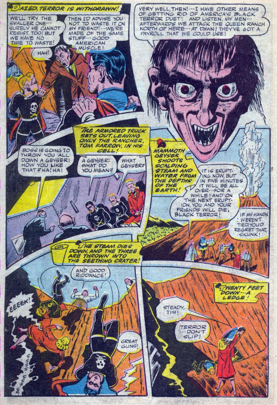 Black Terror, page 10. Black Terror. Public domain in the United States. Intended scans: Digital Comic Museum and Comic Book Plus. https://digitalcomicmuseum.com/