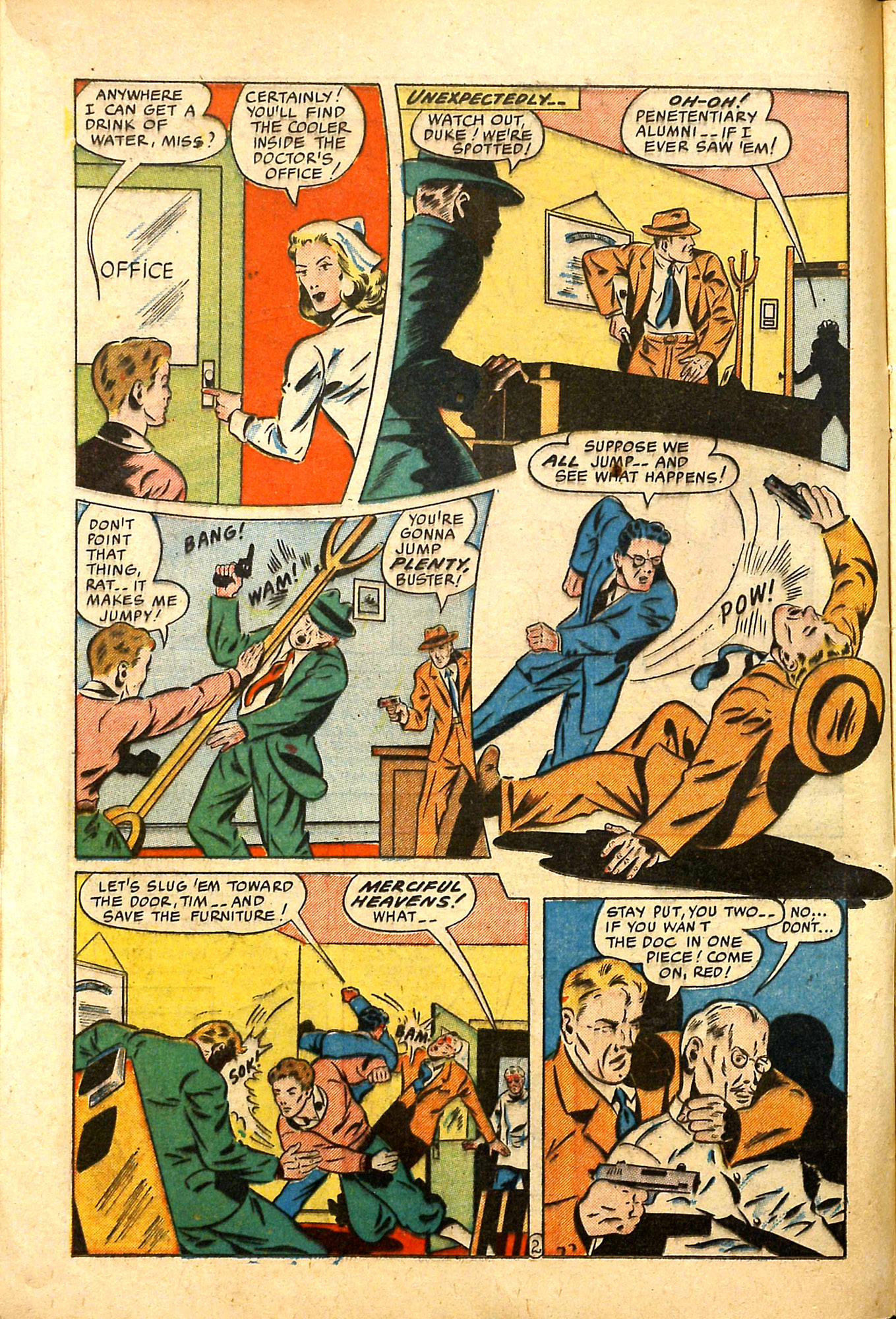 Black Terror, page 17. Black Terror. Public domain in the United States. Intended scans: Digital Comic Museum and Comic Book Plus. https://digitalcomicmuseum.com/