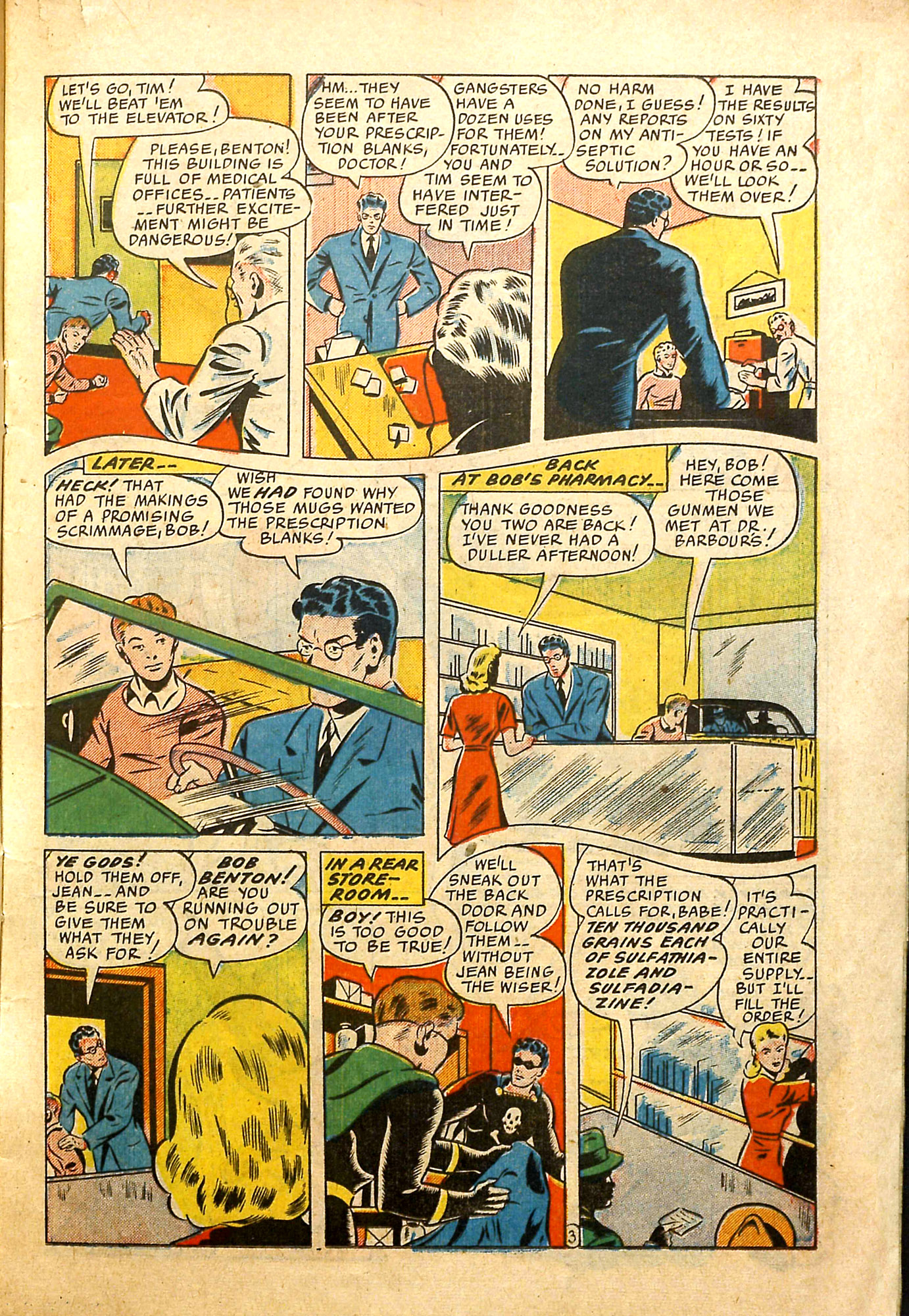 Black Terror, page 18. Black Terror. Public domain in the United States. Intended scans: Digital Comic Museum and Comic Book Plus. https://digitalcomicmuseum.com/