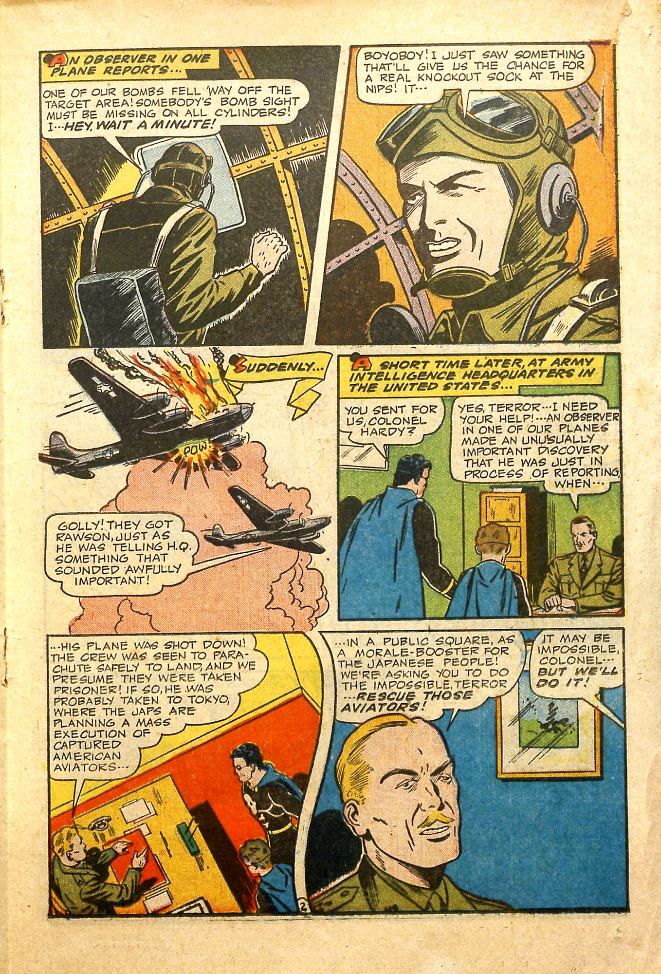 Black Terror, page 28. Black Terror. Public domain in the United States. Intended scans: Digital Comic Museum and Comic Book Plus. https://digitalcomicmuseum.com/