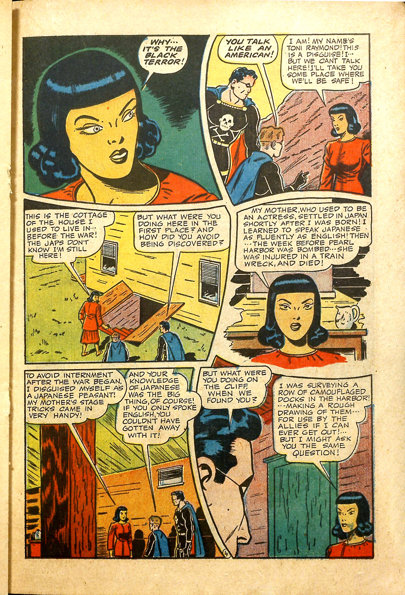 Black Terror, page 30. Black Terror. Public domain in the United States. Intended scans: Digital Comic Museum and Comic Book Plus. https://digitalcomicmuseum.com/