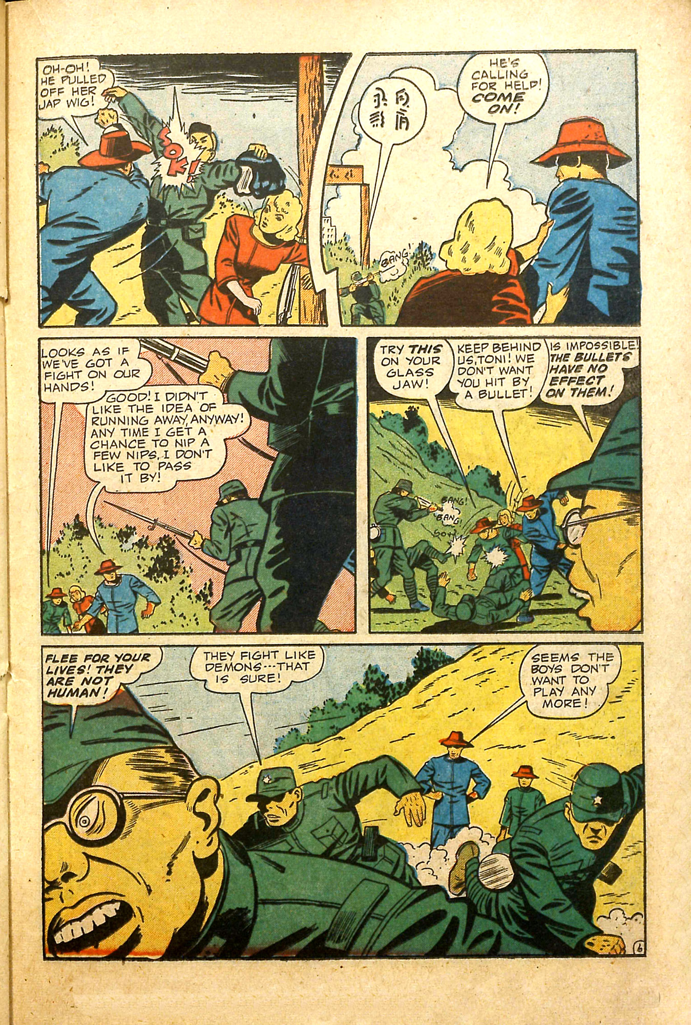 Black Terror, page 32. Black Terror. Public domain in the United States. Intended scans: Digital Comic Museum and Comic Book Plus. https://digitalcomicmuseum.com/