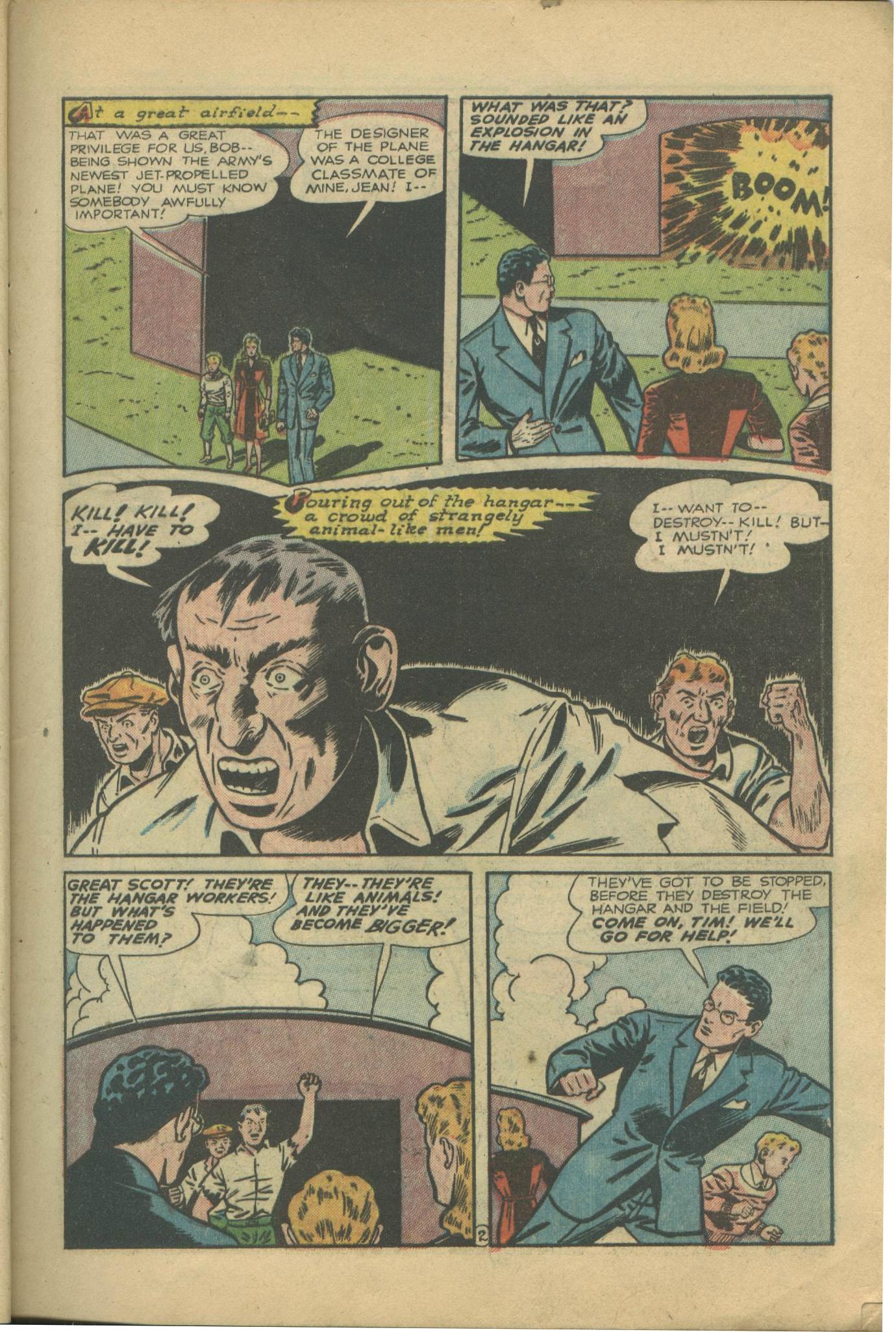 Black Terror, page 13. Black Terror. Public domain in the United States. Intended scans: Digital Comic Museum and Comic Book Plus. https://digitalcomicmuseum.com/