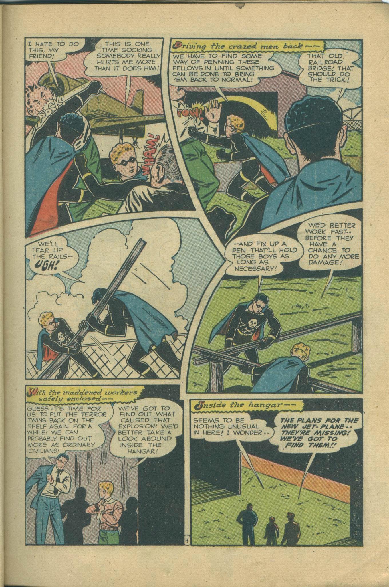 Black Terror, page 15. Black Terror. Public domain in the United States. Intended scans: Digital Comic Museum and Comic Book Plus. https://digitalcomicmuseum.com/