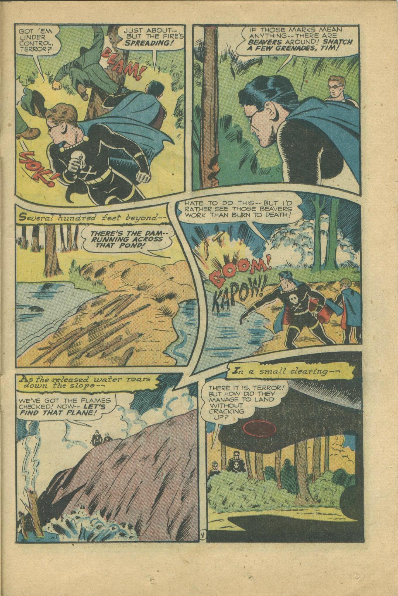 Black Terror, page 29. Black Terror. Public domain in the United States. Intended scans: Digital Comic Museum and Comic Book Plus. https://digitalcomicmuseum.com/