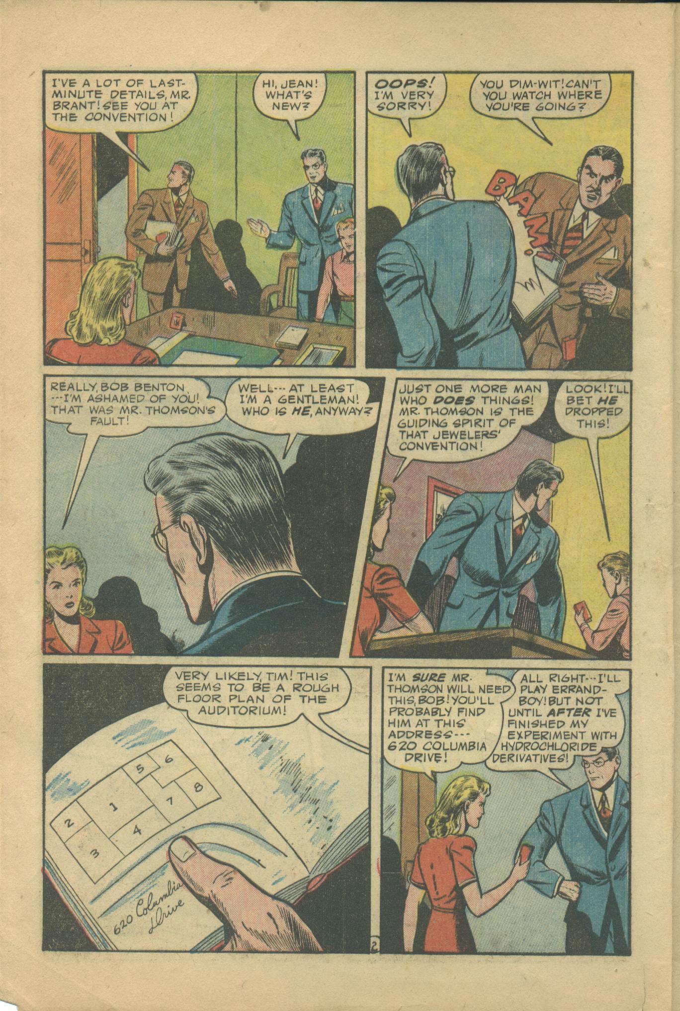Black Terror, page 4. Black Terror. Public domain in the United States. Intended scans: Digital Comic Museum and Comic Book Plus. https://digitalcomicmuseum.com/