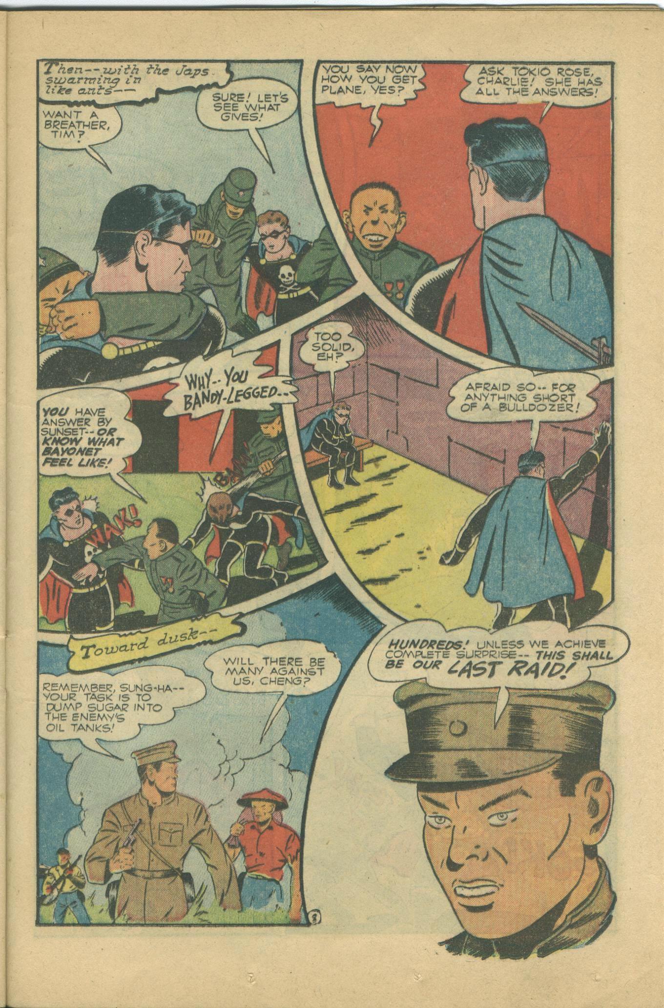 Black Terror, page 33. Black Terror. Public domain in the United States. Intended scans: Digital Comic Museum and Comic Book Plus. https://digitalcomicmuseum.com/