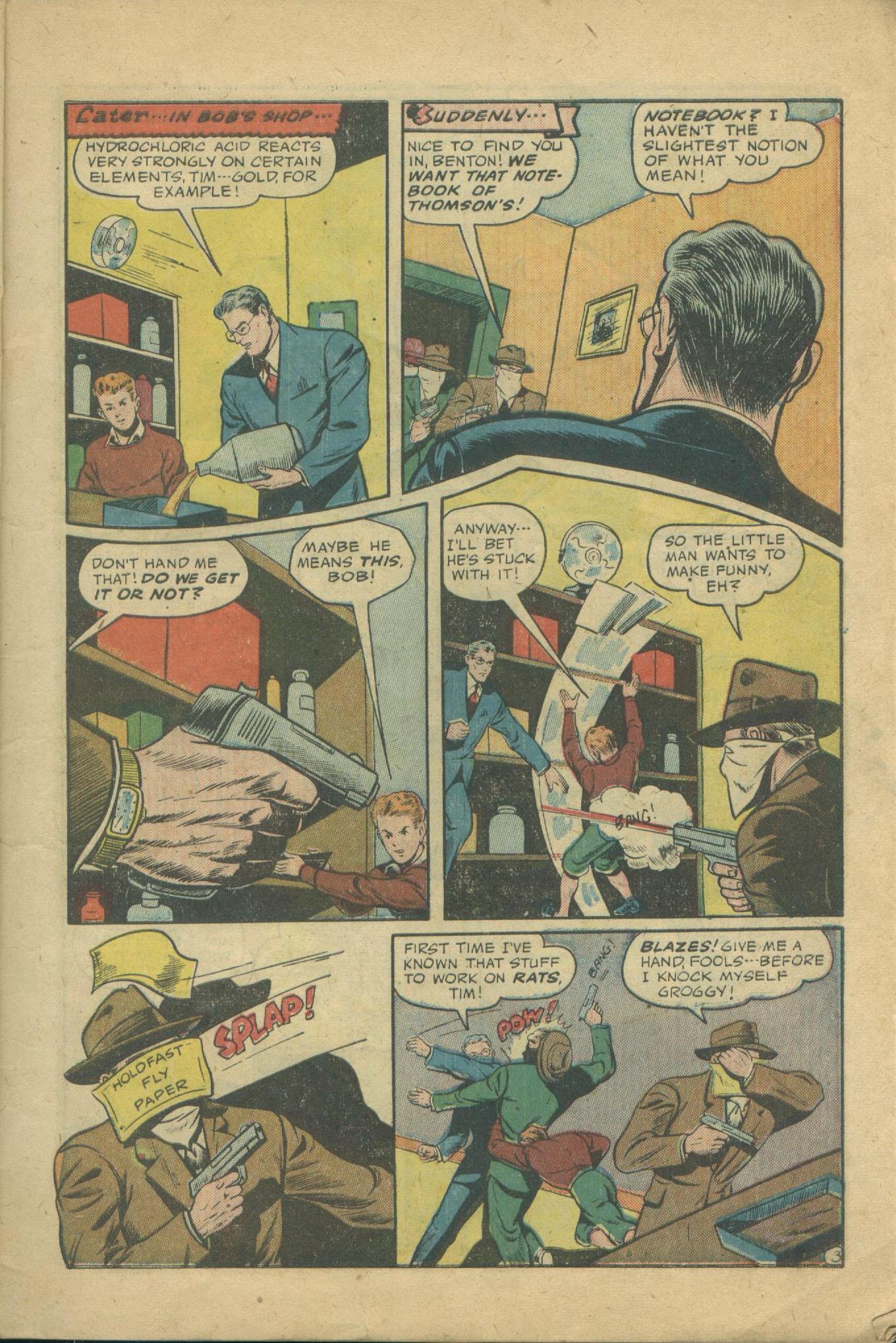 Black Terror, page 5. Black Terror. Public domain in the United States. Intended scans: Digital Comic Museum and Comic Book Plus. https://digitalcomicmuseum.com/