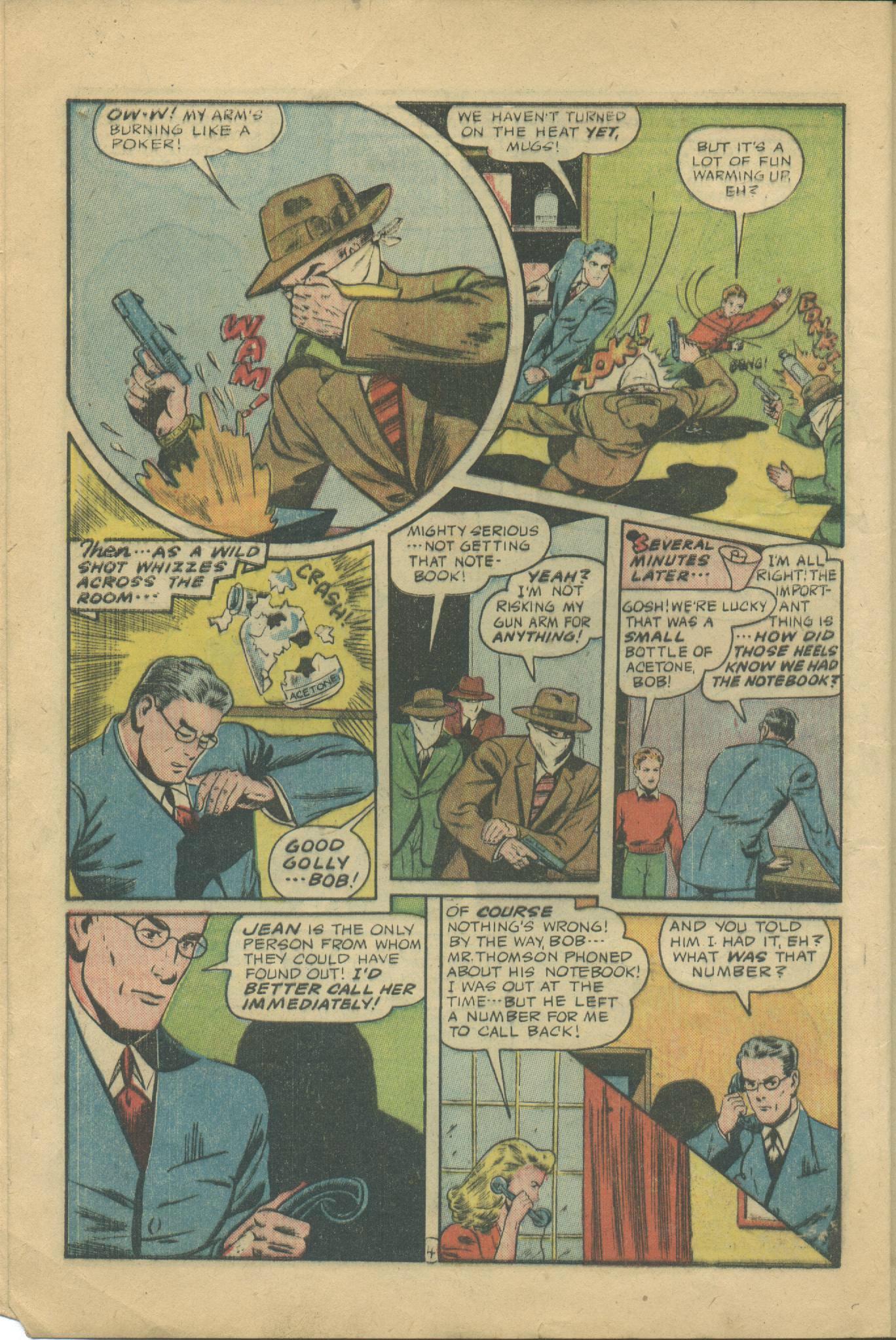 Black Terror, page 6. Black Terror. Public domain in the United States. Intended scans: Digital Comic Museum and Comic Book Plus. https://digitalcomicmuseum.com/