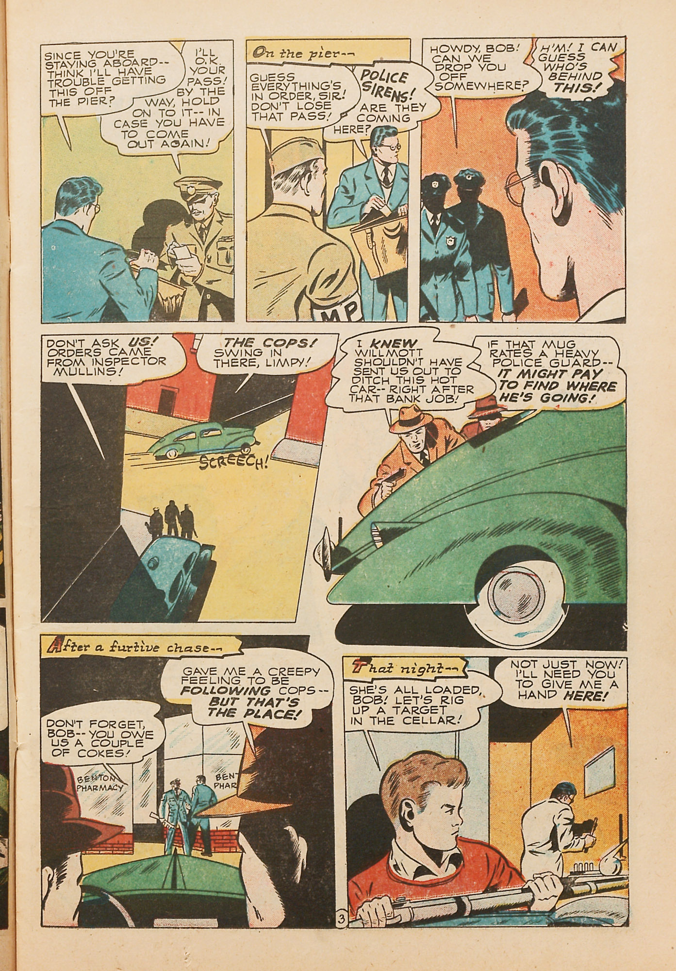Black Terror, page 17. Black Terror. Public domain in the United States. Intended scans: Digital Comic Museum and Comic Book Plus. https://digitalcomicmuseum.com/