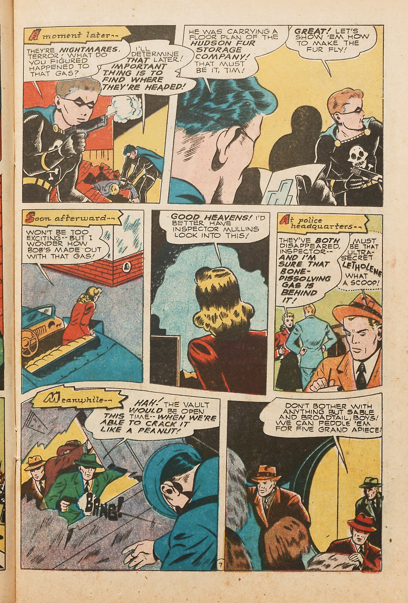 Black Terror, page 21. Black Terror. Public domain in the United States. Intended scans: Digital Comic Museum and Comic Book Plus. https://digitalcomicmuseum.com/