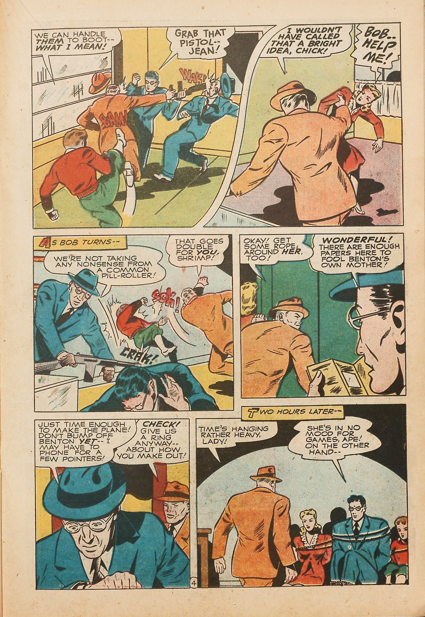 Black Terror, page 31. Black Terror. Public domain in the United States. Intended scans: Digital Comic Museum and Comic Book Plus. https://digitalcomicmuseum.com/