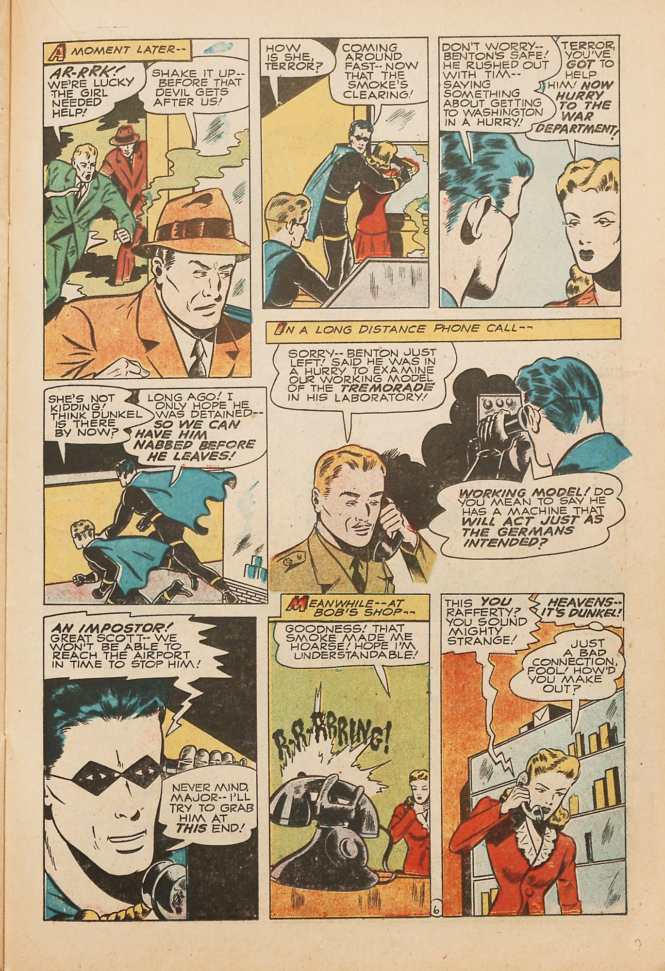 Black Terror, page 33. Black Terror. Public domain in the United States. Intended scans: Digital Comic Museum and Comic Book Plus. https://digitalcomicmuseum.com/