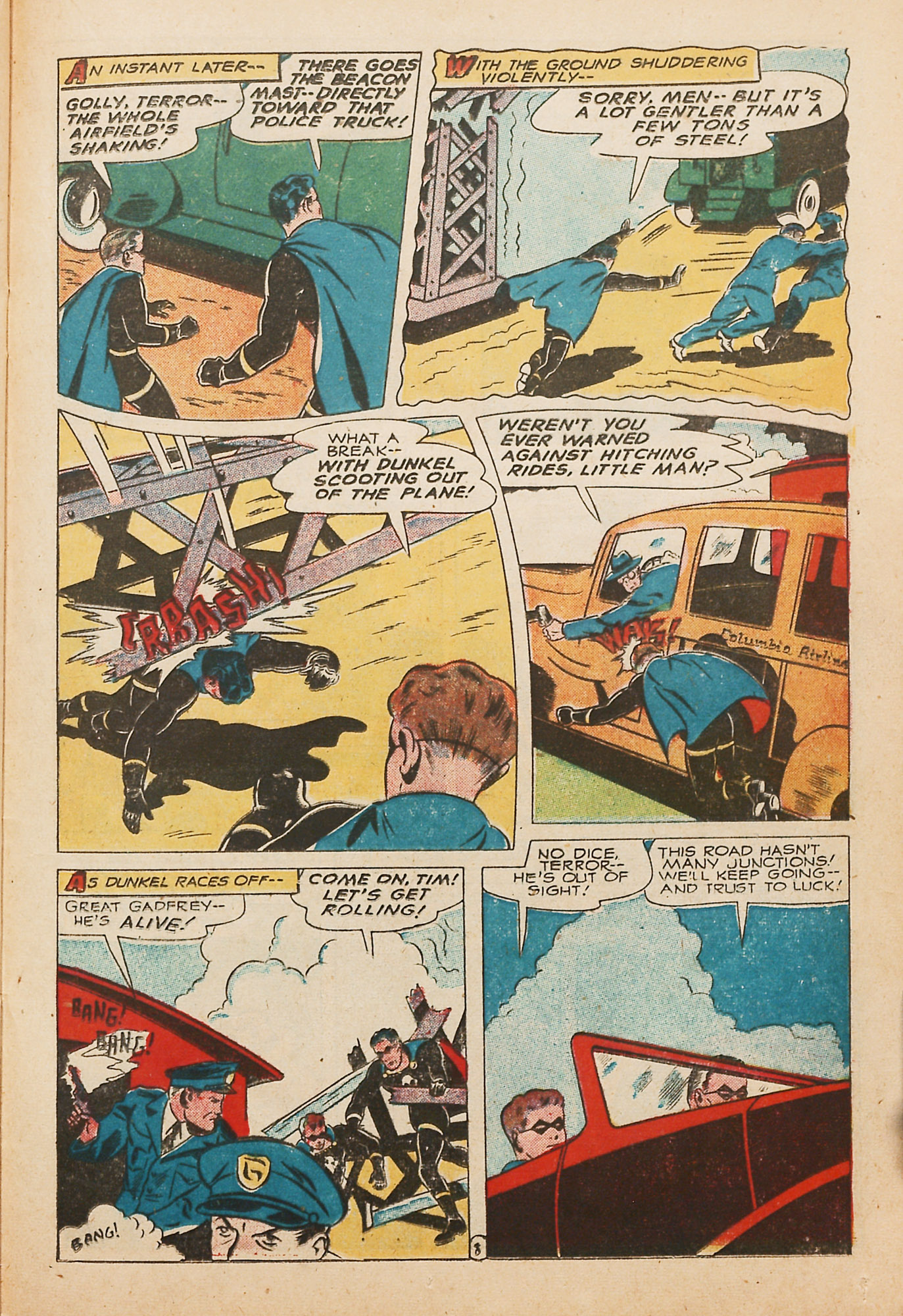 Black Terror, page 35. Black Terror. Public domain in the United States. Intended scans: Digital Comic Museum and Comic Book Plus. https://digitalcomicmuseum.com/