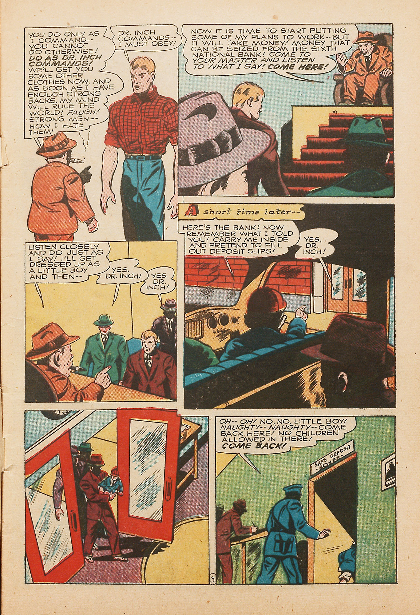Black Terror, page 5. Black Terror. Public domain in the United States. Intended scans: Digital Comic Museum and Comic Book Plus. https://digitalcomicmuseum.com/
