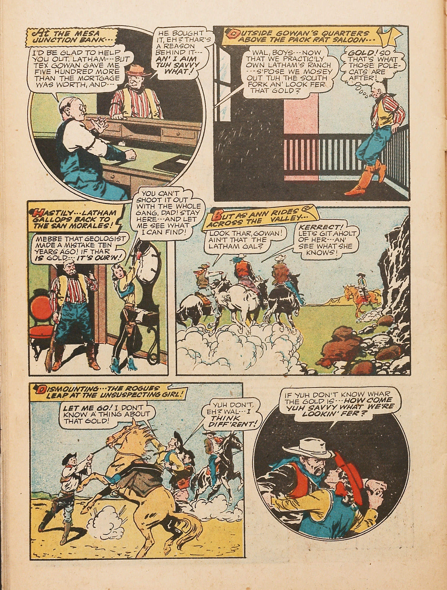 Black Terror, page 46. Black Terror. Public domain in the United States. Intended scans: Digital Comic Museum and Comic Book Plus. https://digitalcomicmuseum.com/