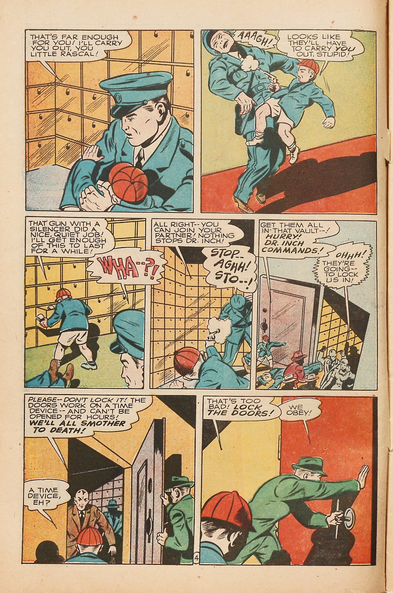 Black Terror, page 6. Black Terror. Public domain in the United States. Intended scans: Digital Comic Museum and Comic Book Plus. https://digitalcomicmuseum.com/
