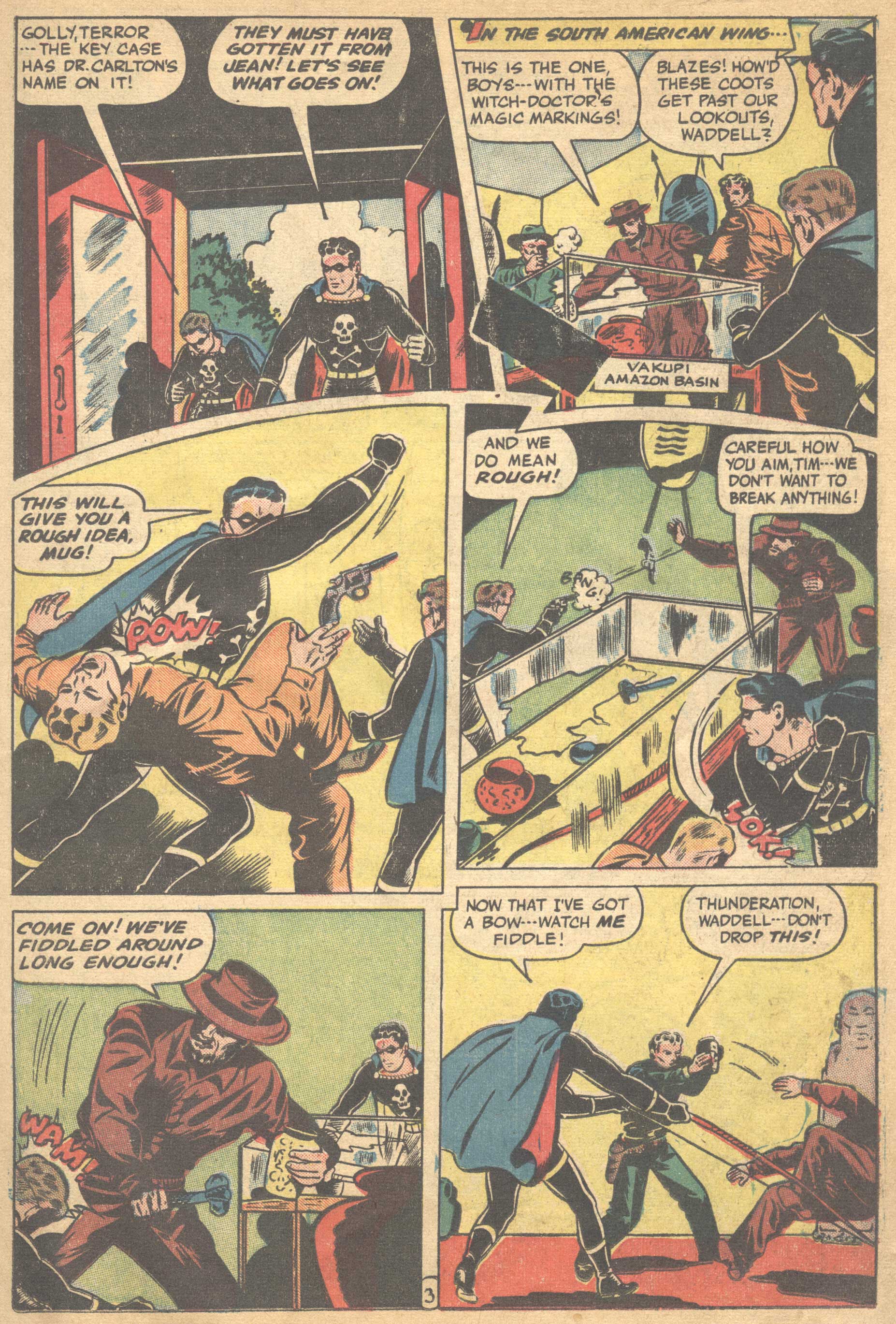 Black Terror, page 15. Black Terror. Public domain in the United States. Intended scans: Digital Comic Museum and Comic Book Plus. https://digitalcomicmuseum.com/