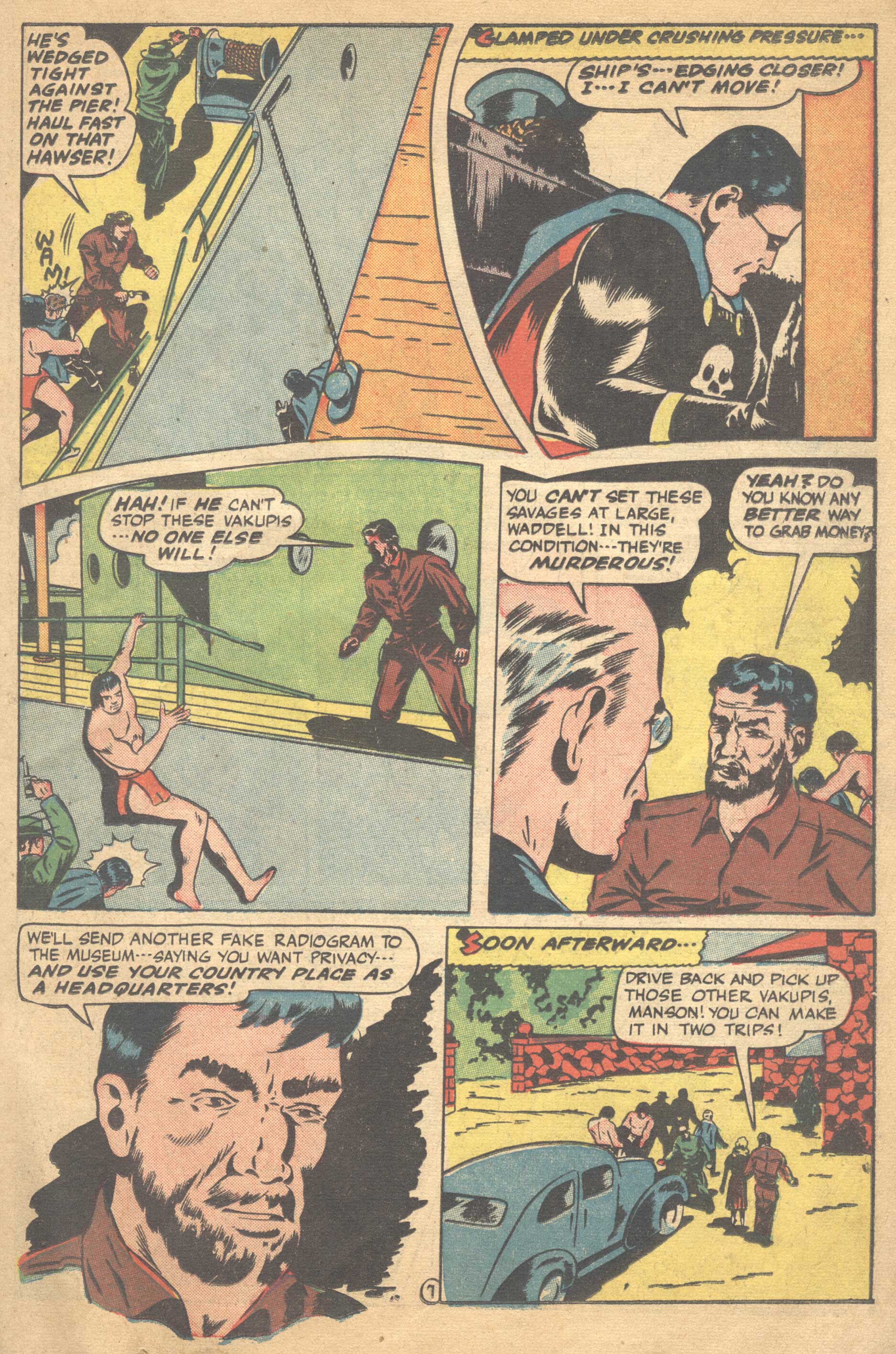 Black Terror, page 19. Black Terror. Public domain in the United States. Intended scans: Digital Comic Museum and Comic Book Plus. https://digitalcomicmuseum.com/