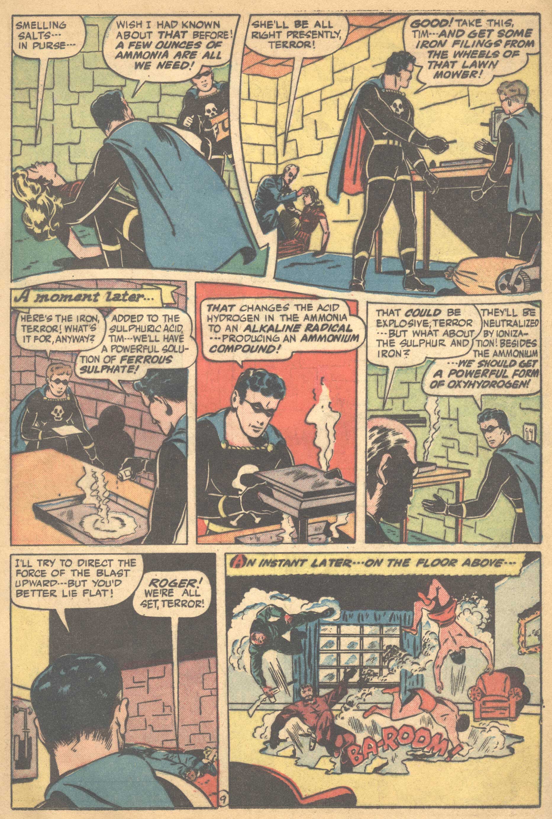 Black Terror, page 21. Black Terror. Public domain in the United States. Intended scans: Digital Comic Museum and Comic Book Plus. https://digitalcomicmuseum.com/