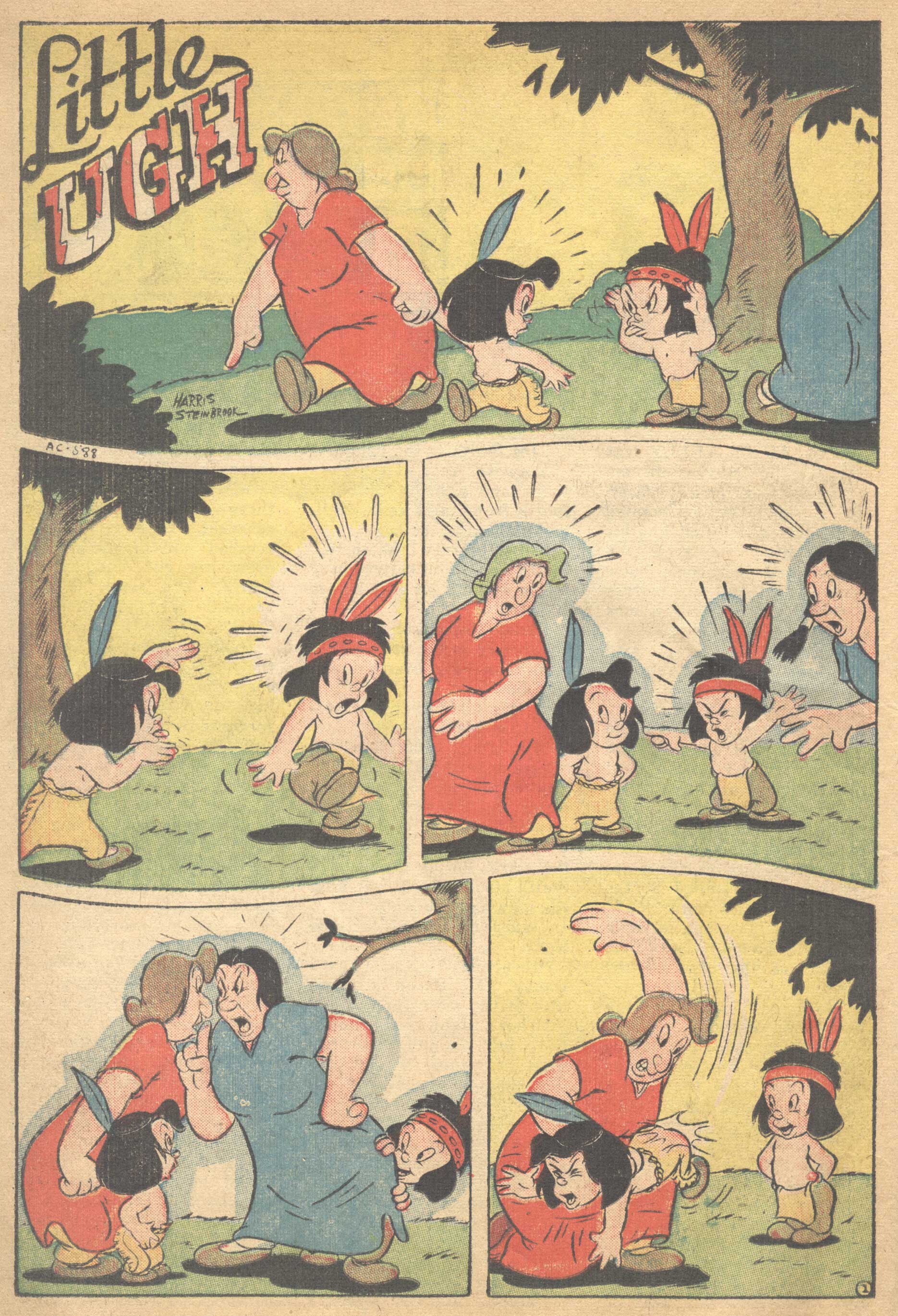 Black Terror, page 24. Black Terror. Public domain in the United States. Intended scans: Digital Comic Museum and Comic Book Plus. https://digitalcomicmuseum.com/