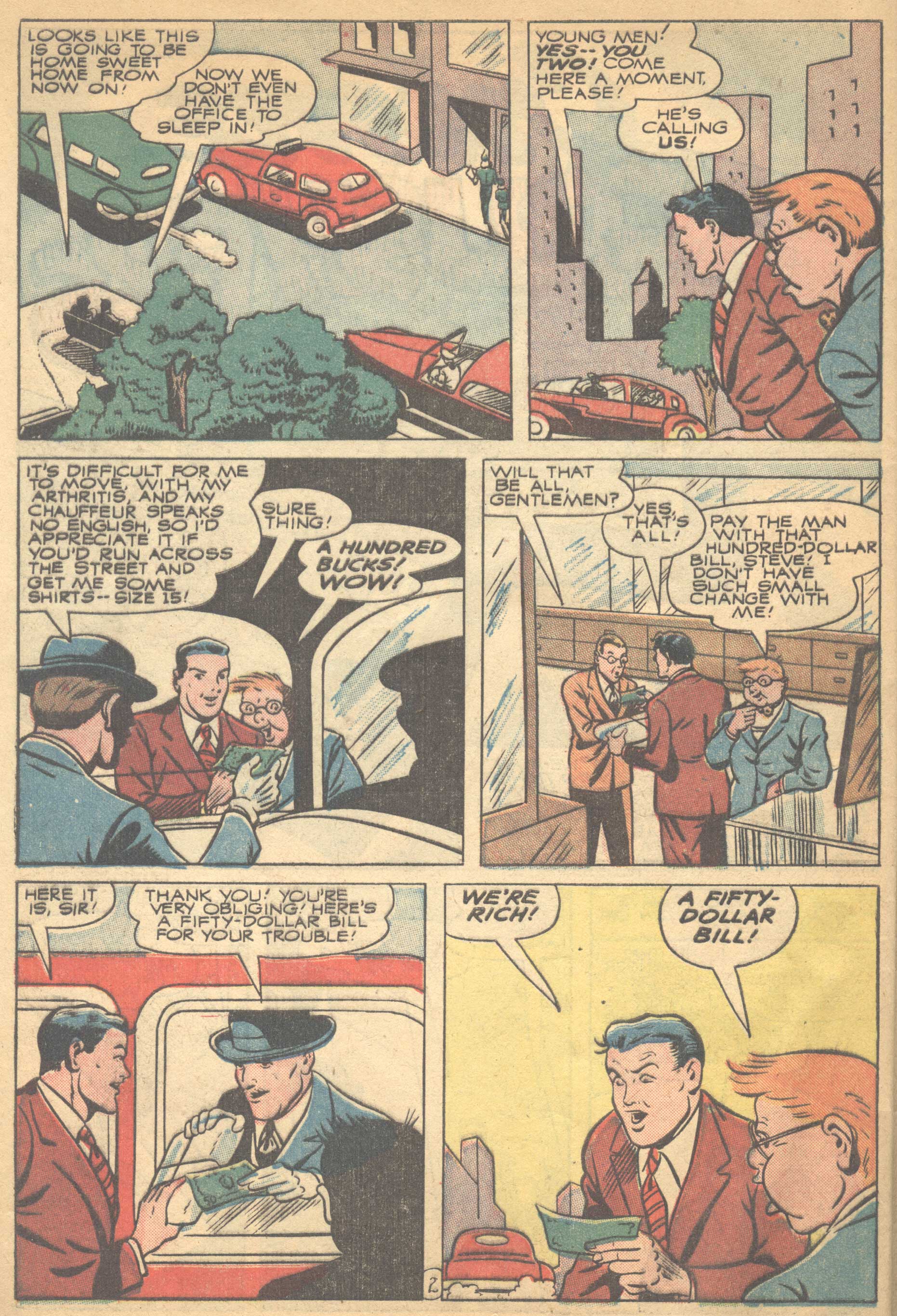 Black Terror, page 40. Black Terror. Public domain in the United States. Intended scans: Digital Comic Museum and Comic Book Plus. https://digitalcomicmuseum.com/