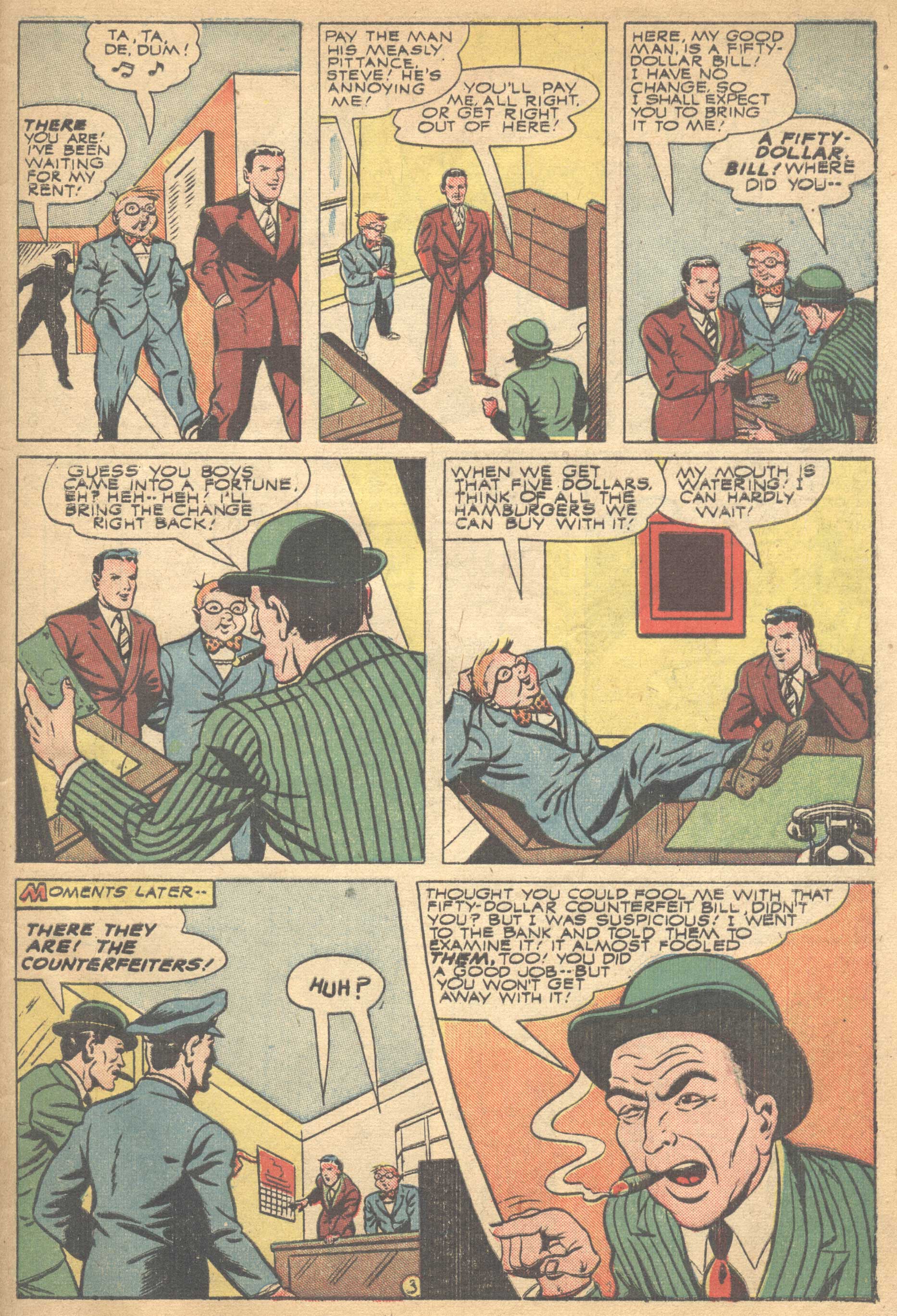 Black Terror, page 41. Black Terror. Public domain in the United States. Intended scans: Digital Comic Museum and Comic Book Plus. https://digitalcomicmuseum.com/