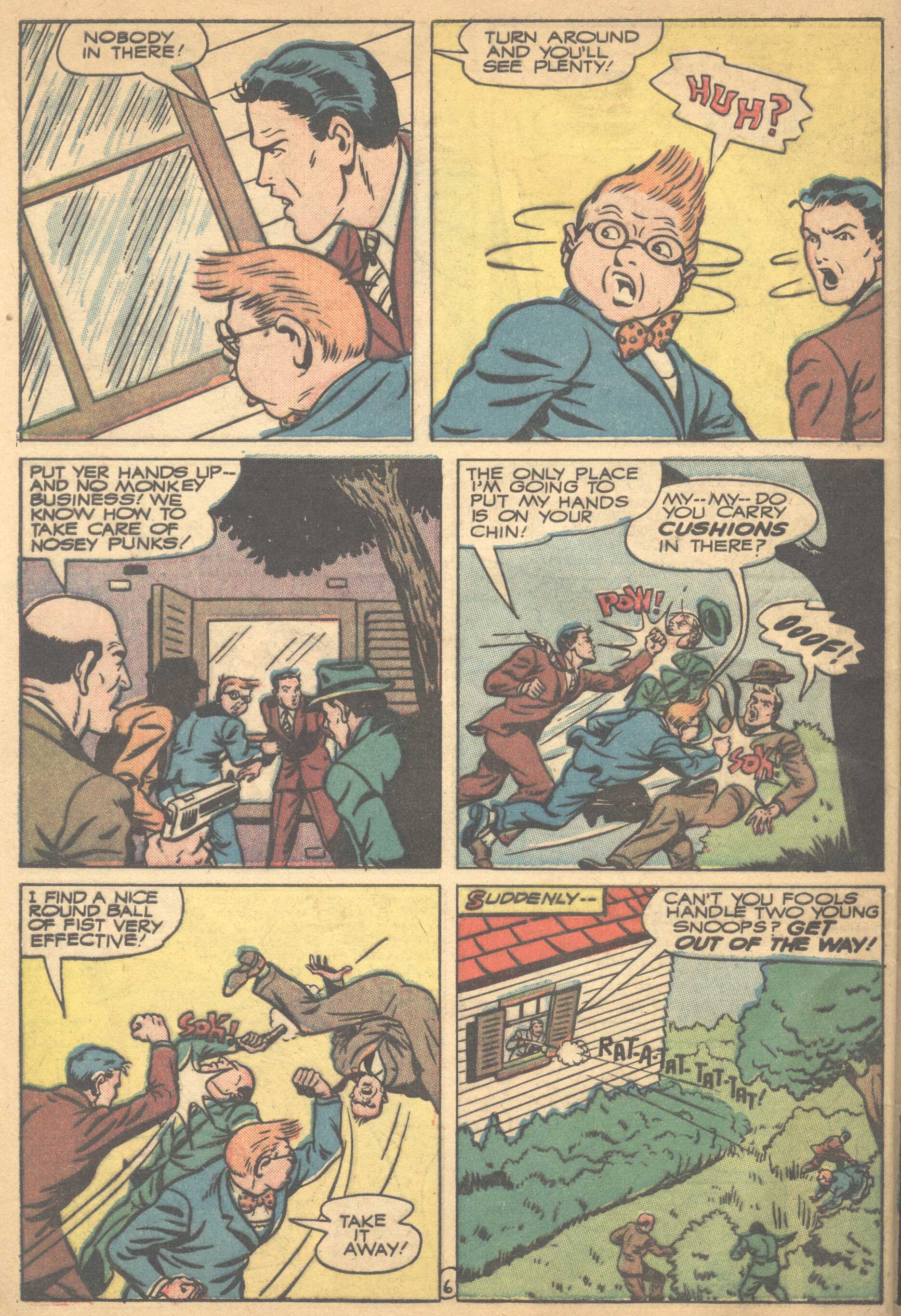 Black Terror, page 44. Black Terror. Public domain in the United States. Intended scans: Digital Comic Museum and Comic Book Plus. https://digitalcomicmuseum.com/