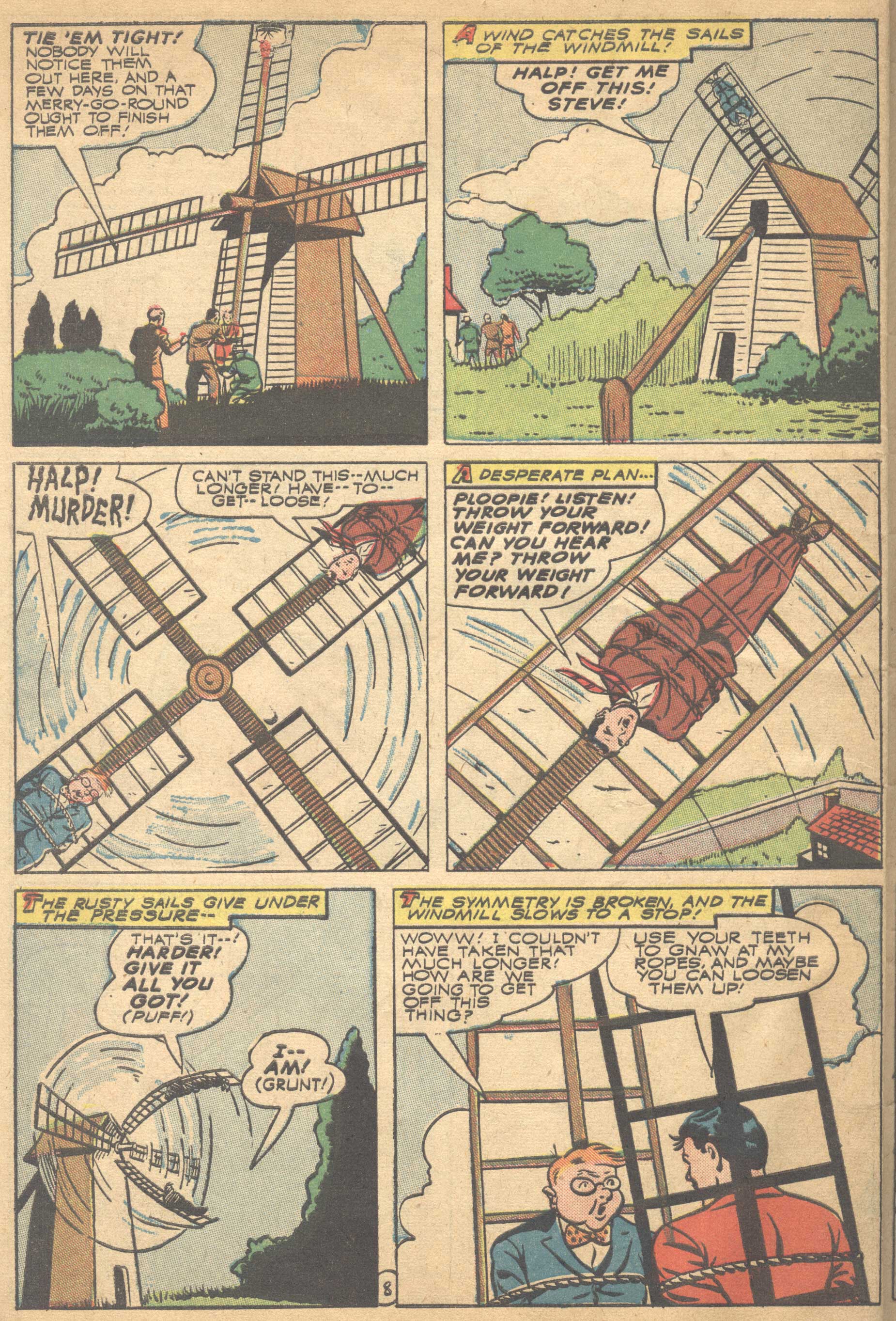 Black Terror, page 46. Black Terror. Public domain in the United States. Intended scans: Digital Comic Museum and Comic Book Plus. https://digitalcomicmuseum.com/