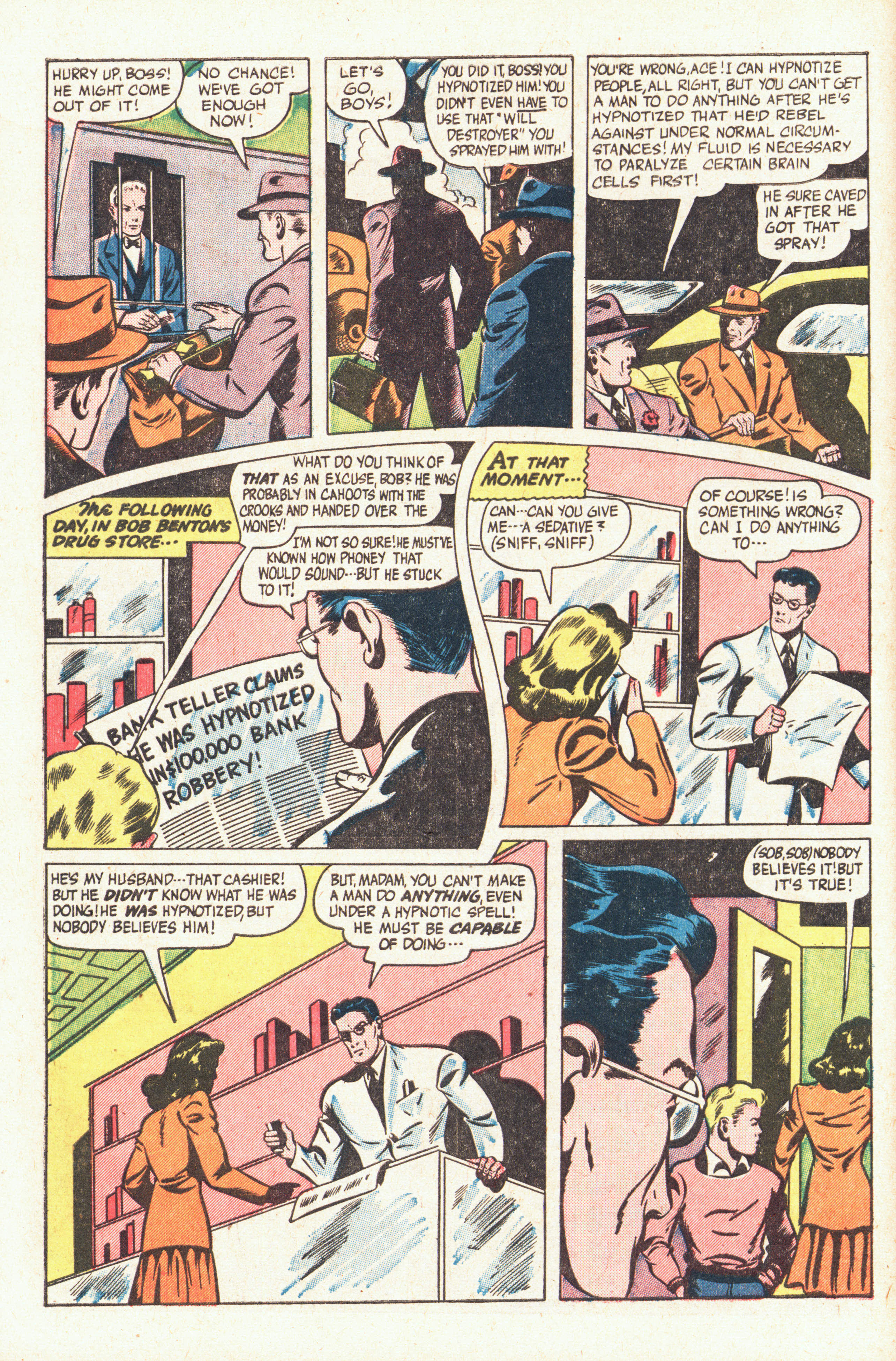 Black Terror, page 14. Black Terror. Public domain in the United States. Intended scans: Digital Comic Museum and Comic Book Plus. https://digitalcomicmuseum.com/