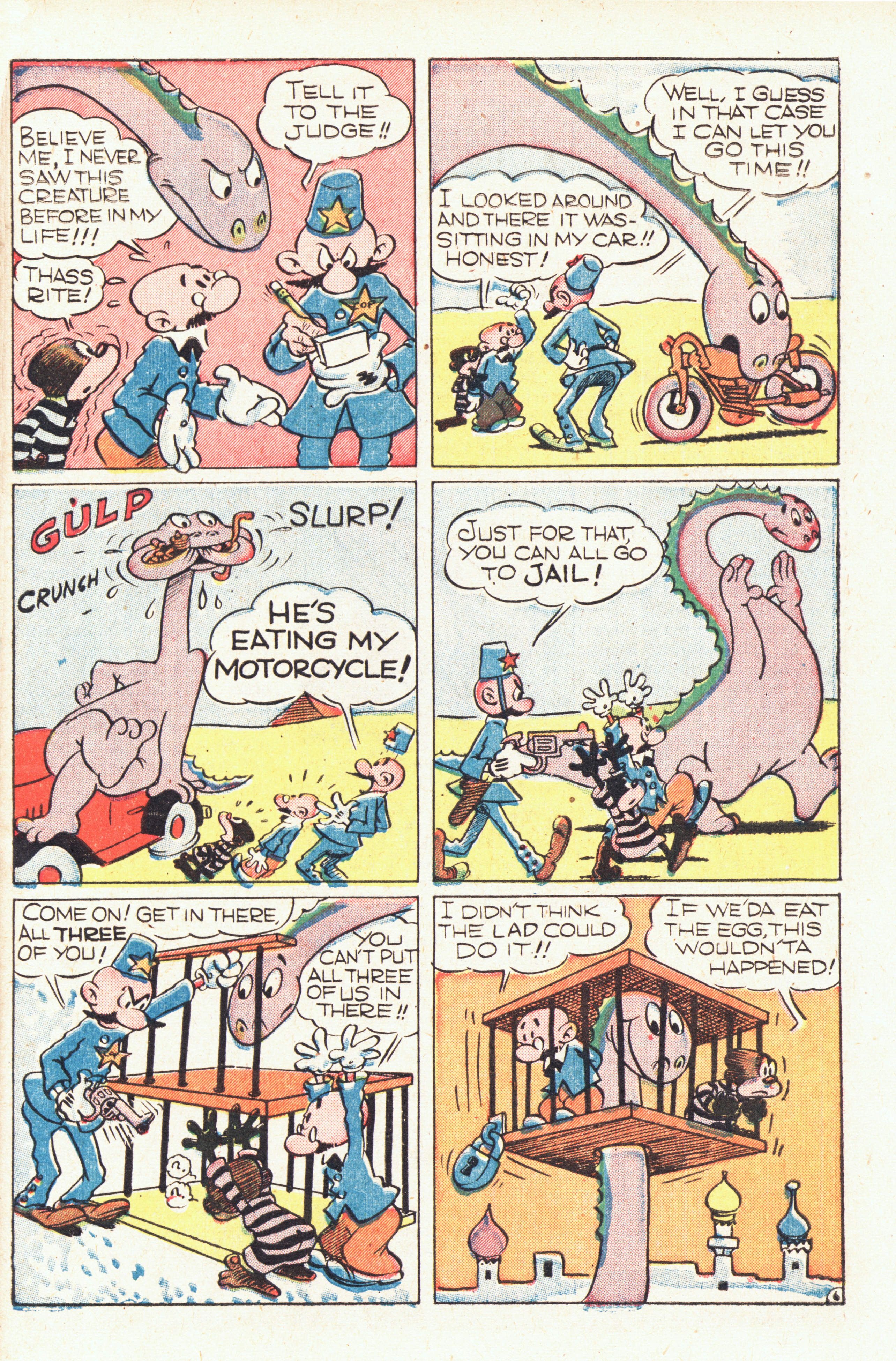 Black Terror, page 41. Black Terror. Public domain in the United States. Intended scans: Digital Comic Museum and Comic Book Plus. https://digitalcomicmuseum.com/
