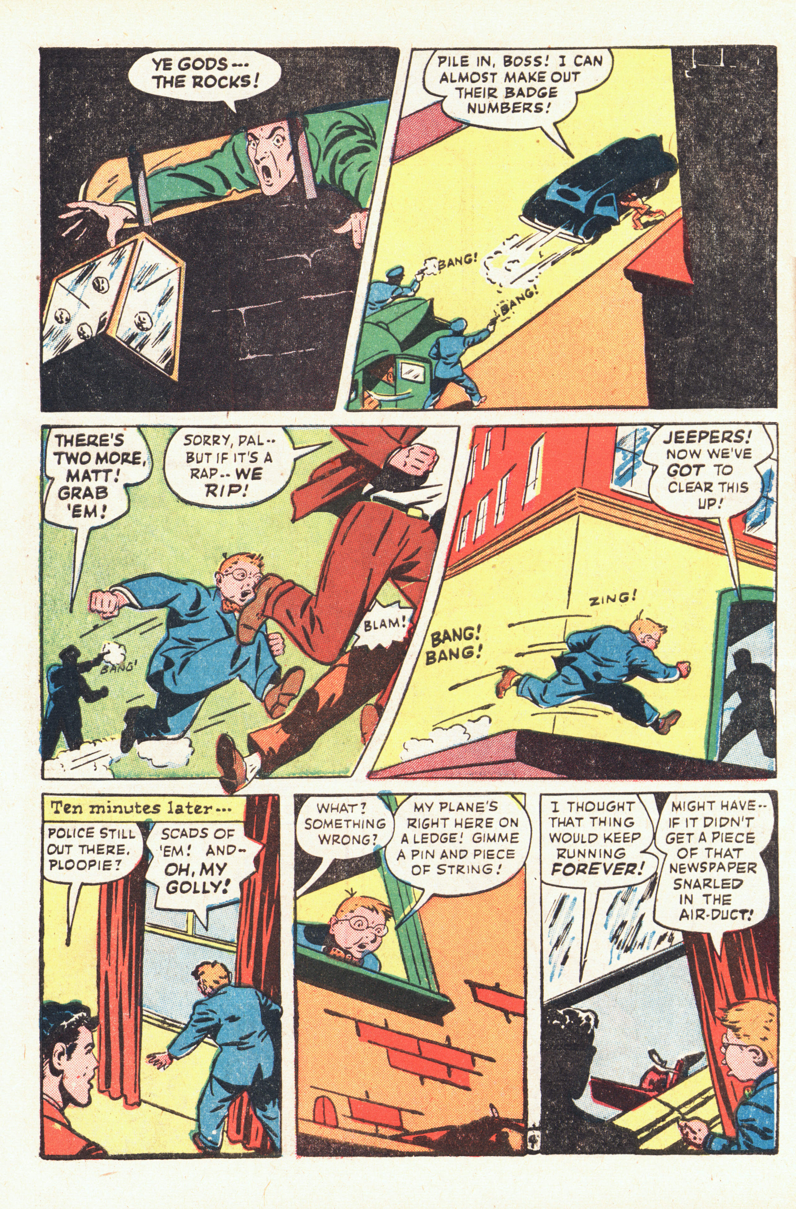 Black Terror, page 46. Black Terror. Public domain in the United States. Intended scans: Digital Comic Museum and Comic Book Plus. https://digitalcomicmuseum.com/