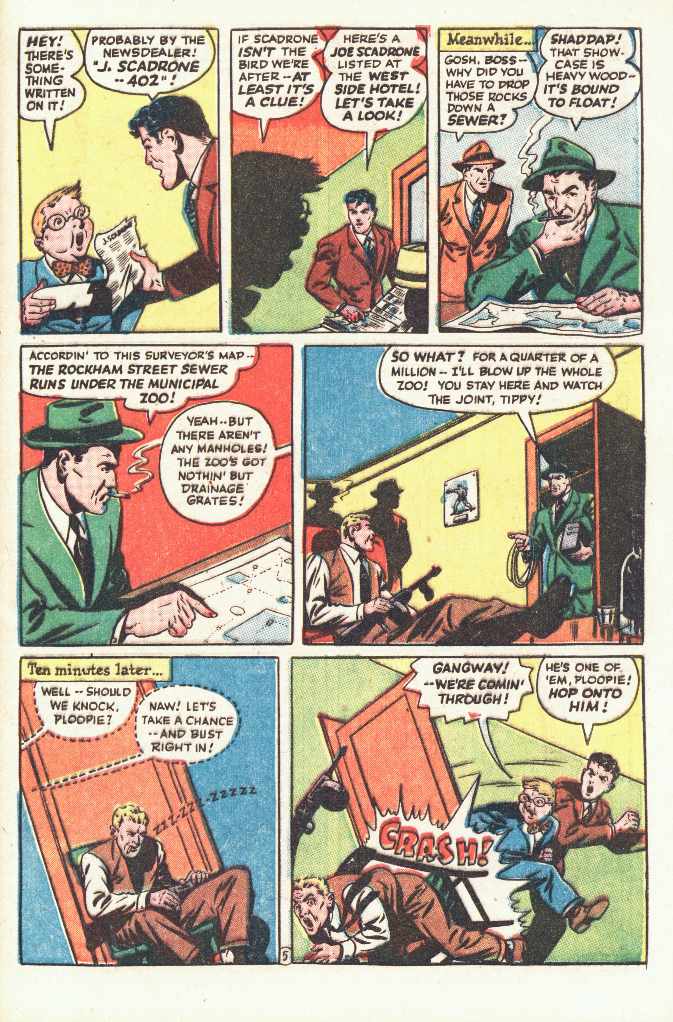 Black Terror, page 47. Black Terror. Public domain in the United States. Intended scans: Digital Comic Museum and Comic Book Plus. https://digitalcomicmuseum.com/