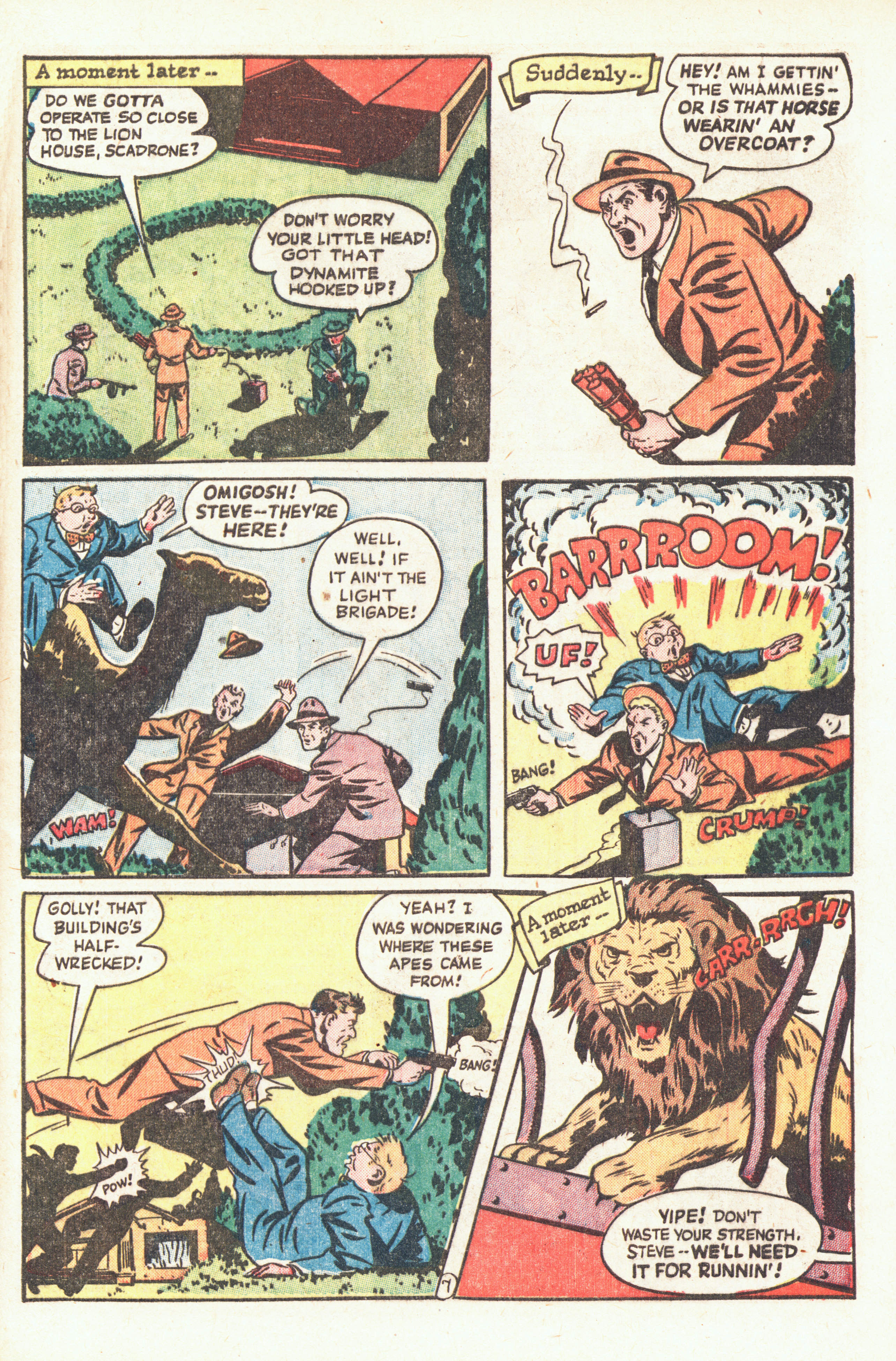 Black Terror, page 49. Black Terror. Public domain in the United States. Intended scans: Digital Comic Museum and Comic Book Plus. https://digitalcomicmuseum.com/