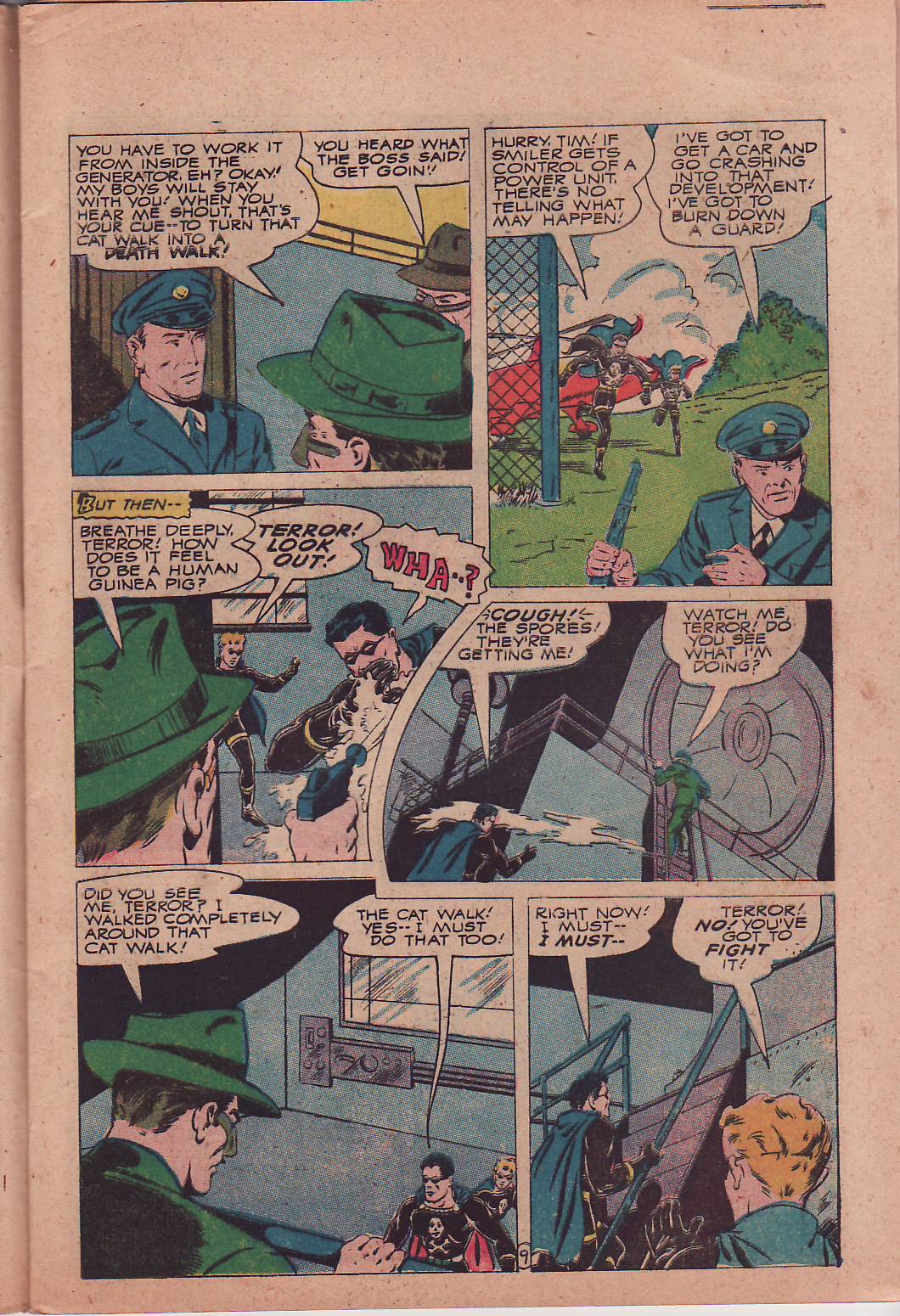 Black Terror, page 12. Black Terror. Public domain in the United States. Intended scans: Digital Comic Museum and Comic Book Plus. https://digitalcomicmuseum.com/