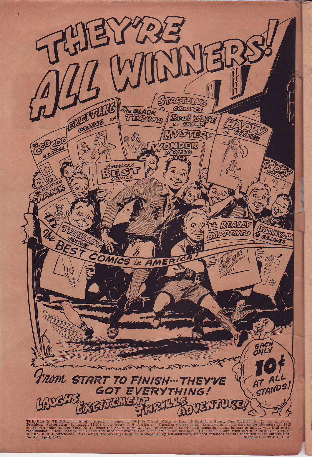 Black Terror, page 3. Black Terror. Public domain in the United States. Intended scans: Digital Comic Museum and Comic Book Plus. https://digitalcomicmuseum.com/