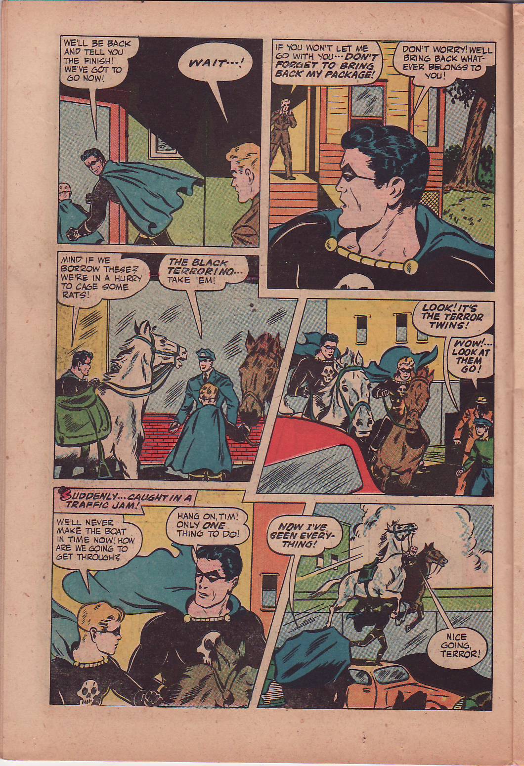 Black Terror, page 21. Black Terror. Public domain in the United States. Intended scans: Digital Comic Museum and Comic Book Plus. https://digitalcomicmuseum.com/