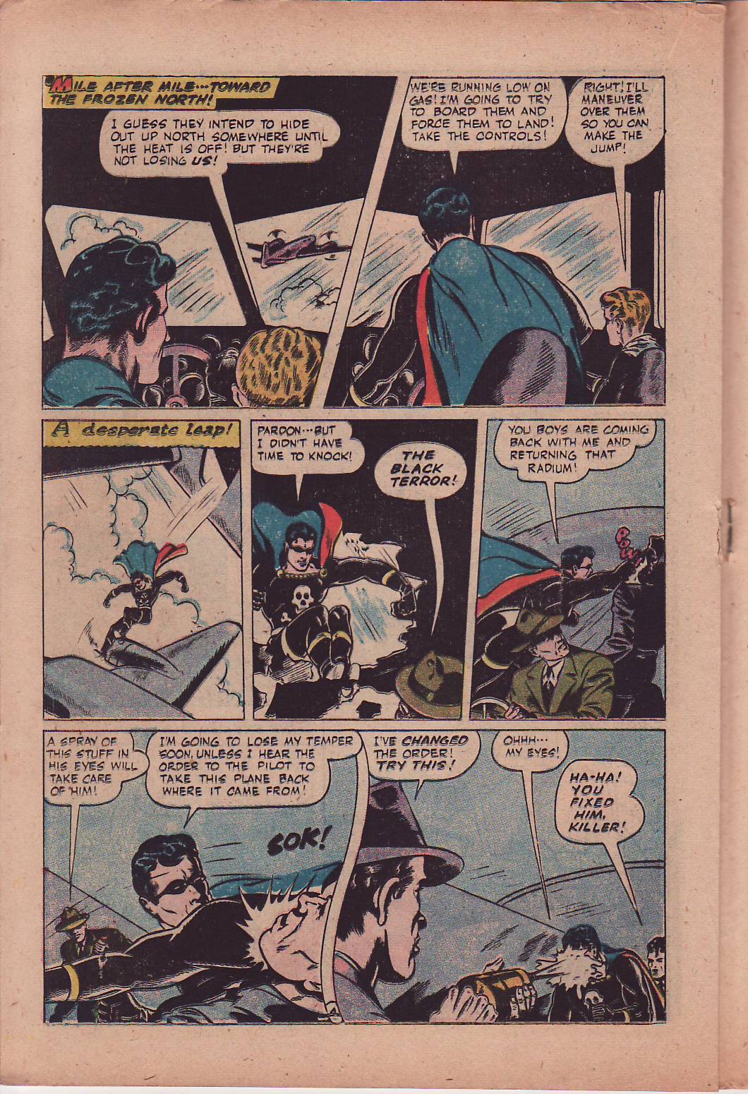 Black Terror, page 29. Black Terror. Public domain in the United States. Intended scans: Digital Comic Museum and Comic Book Plus. https://digitalcomicmuseum.com/
