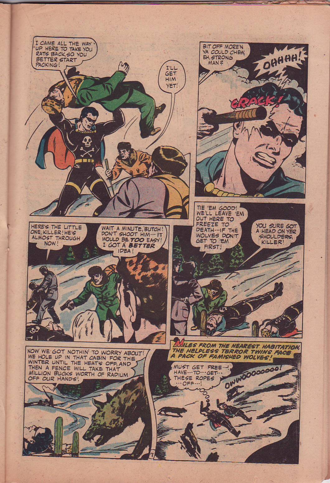 Black Terror, page 32. Black Terror. Public domain in the United States. Intended scans: Digital Comic Museum and Comic Book Plus. https://digitalcomicmuseum.com/