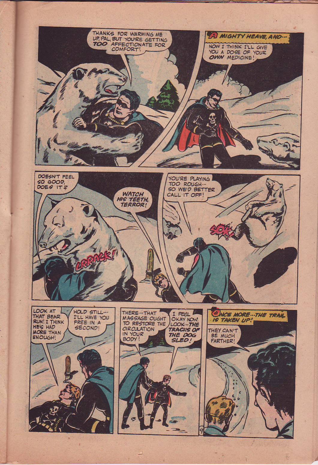 Black Terror, page 34. Black Terror. Public domain in the United States. Intended scans: Digital Comic Museum and Comic Book Plus. https://digitalcomicmuseum.com/