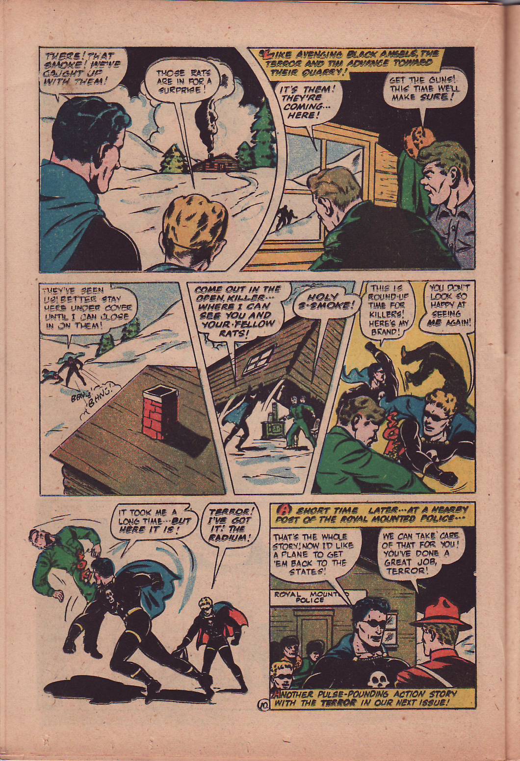 Black Terror, page 35. Black Terror. Public domain in the United States. Intended scans: Digital Comic Museum and Comic Book Plus. https://digitalcomicmuseum.com/